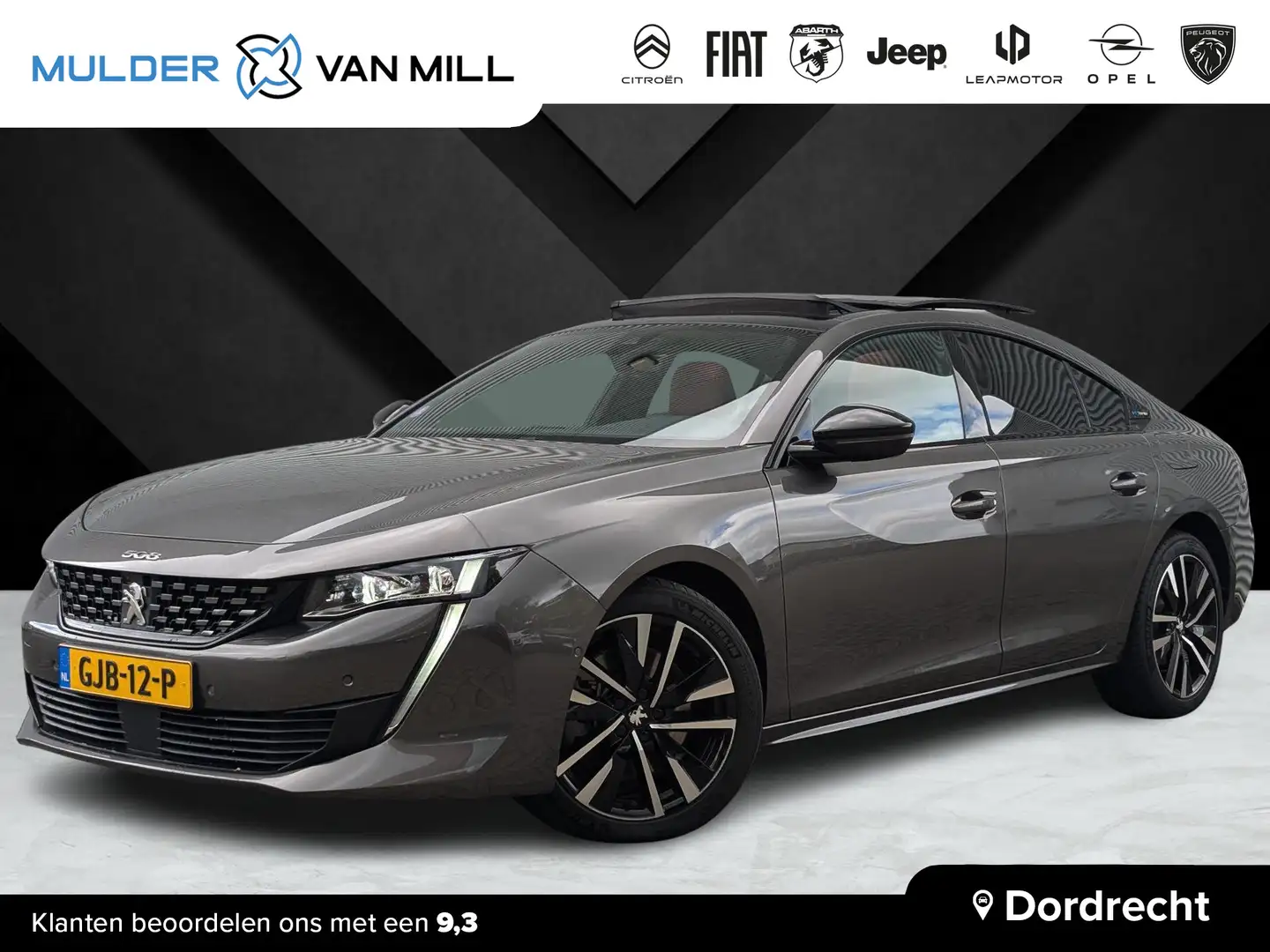 Peugeot 508 GT Pack Business 1.6 Hybrid PHEV 225pk e-EAT8 | FU Grijs - 1