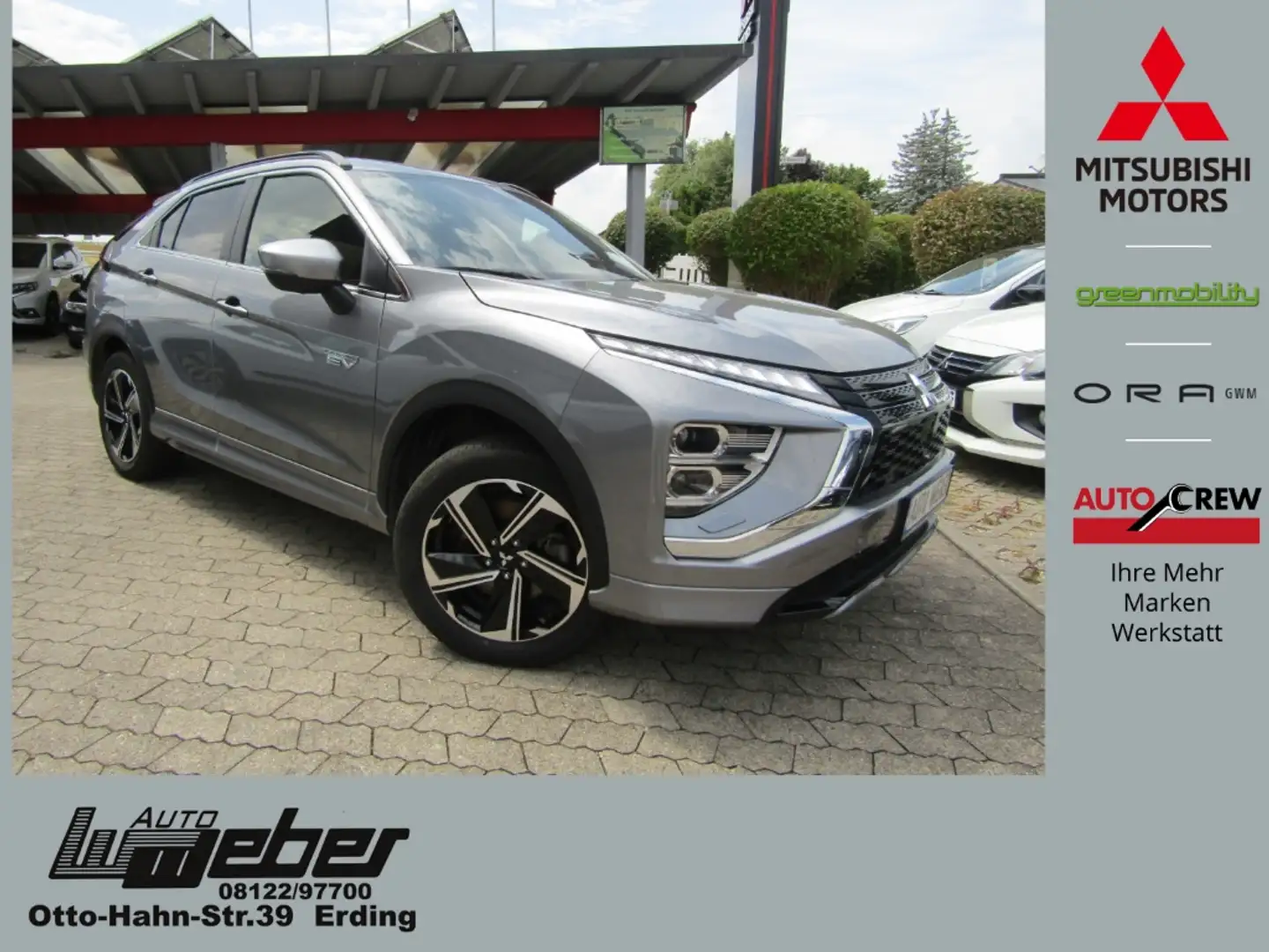 Mitsubishi Eclipse Cross Mitsubishi PHEV Plus Select 4WD 2.4 MIVEC EU6d Grigio - 1