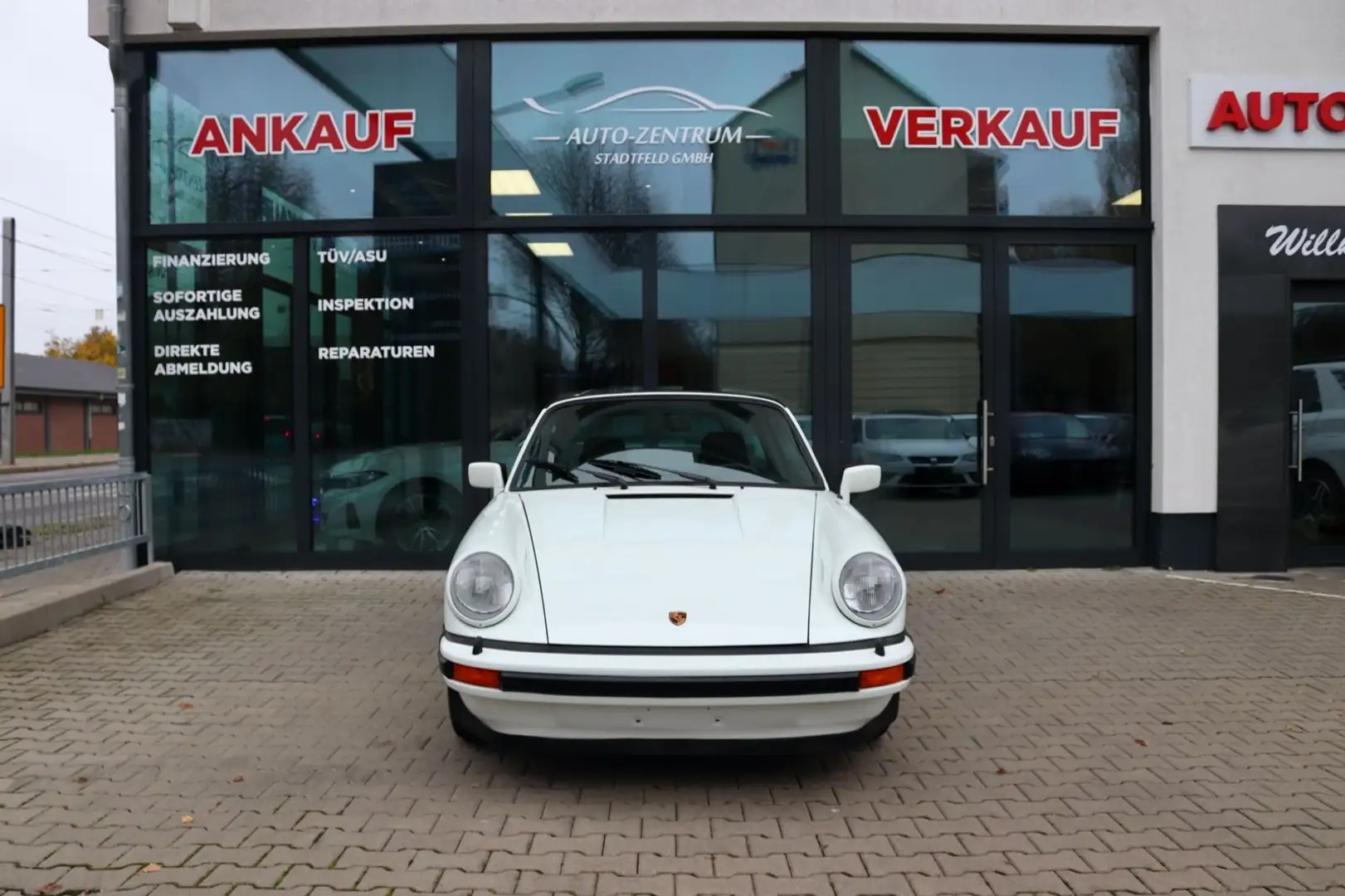Porsche 911 SC targa Wertgutachten 2+ & Top Historie Bianco - 2