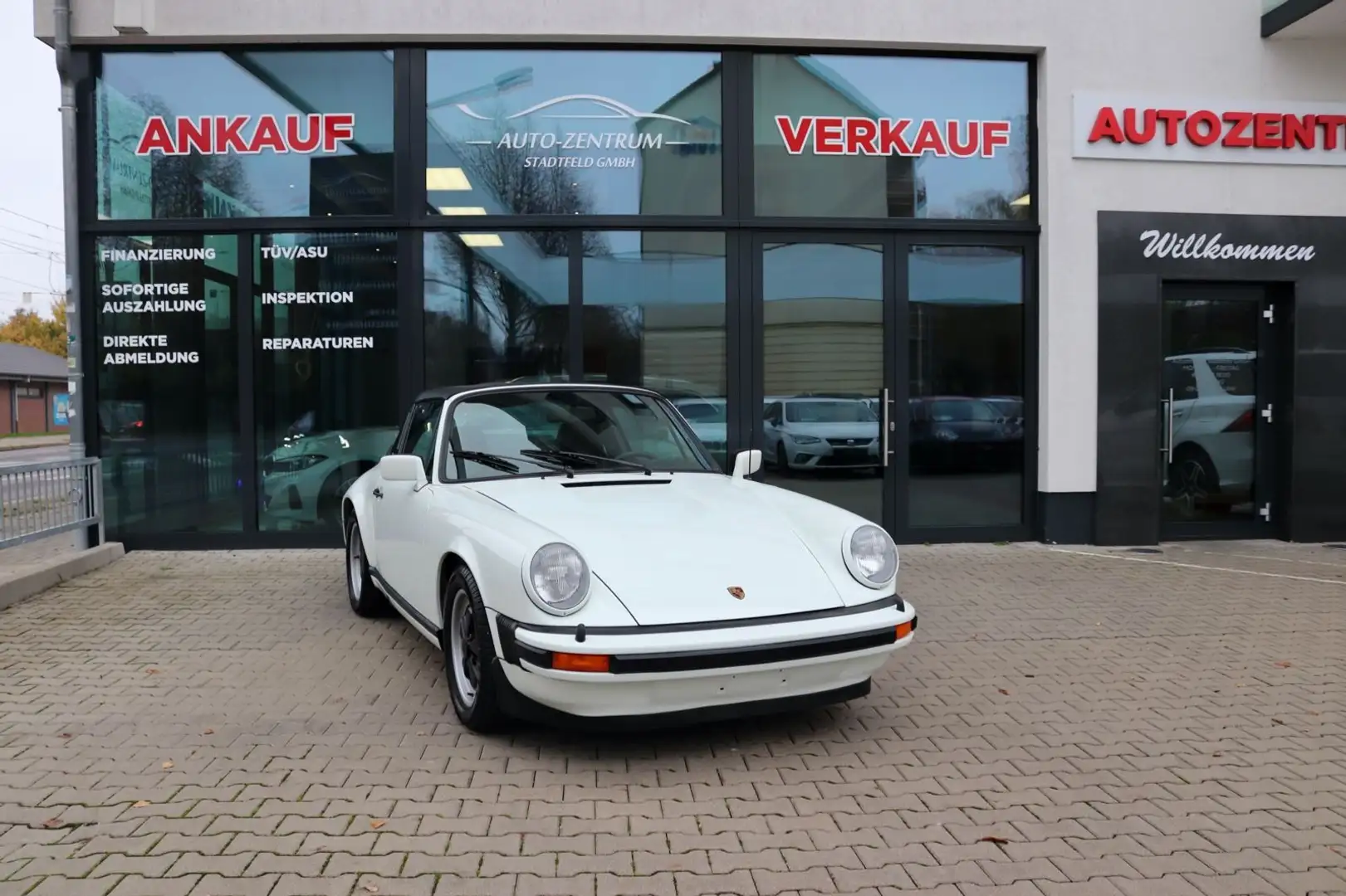 Porsche 911 SC targa Wertgutachten 2+ & Top Historie Bianco - 1