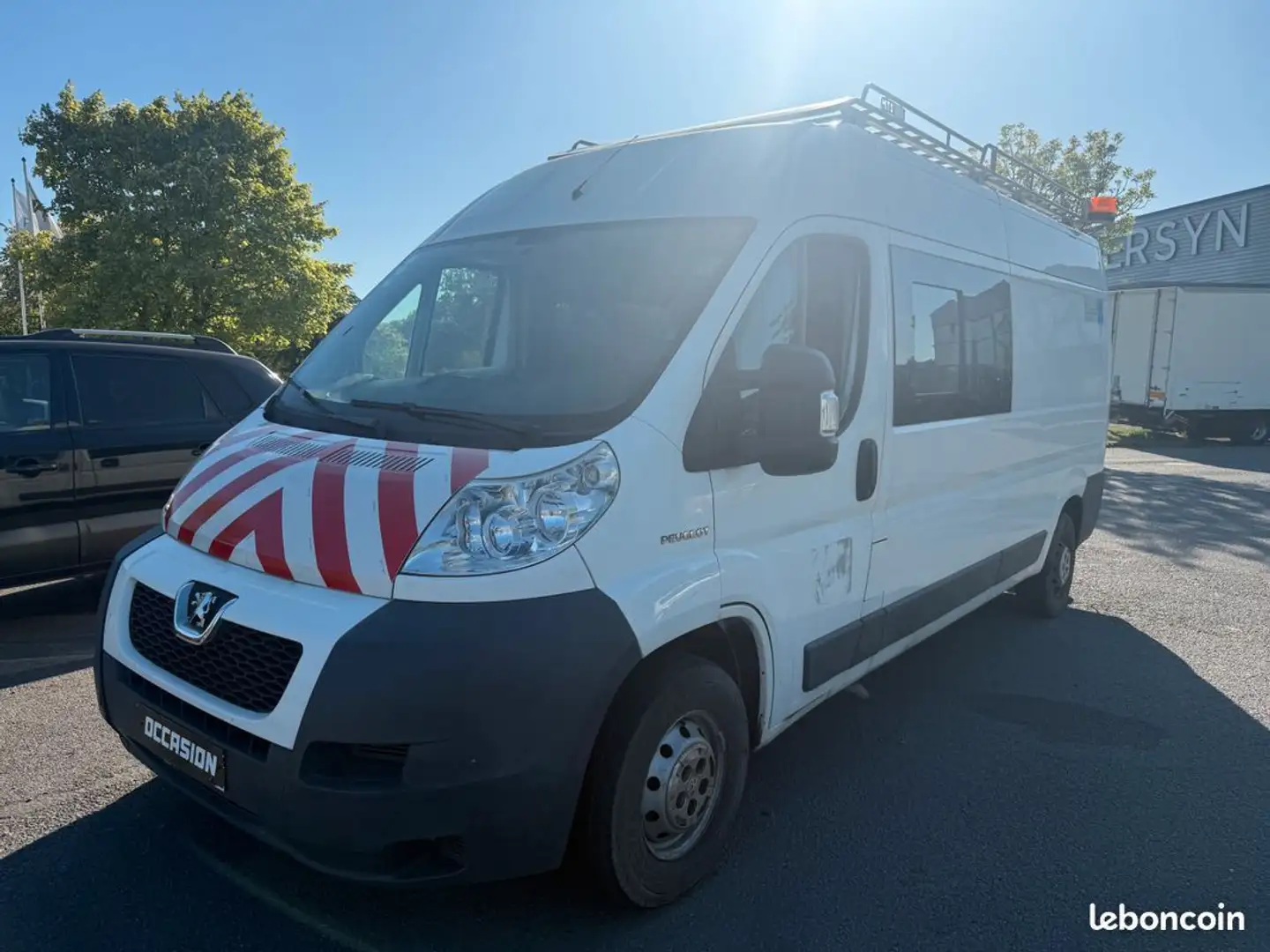 Peugeot Boxer 2.2 HDI 120cv 73000Km Double Cab 7places L3H2 Blanc - 1