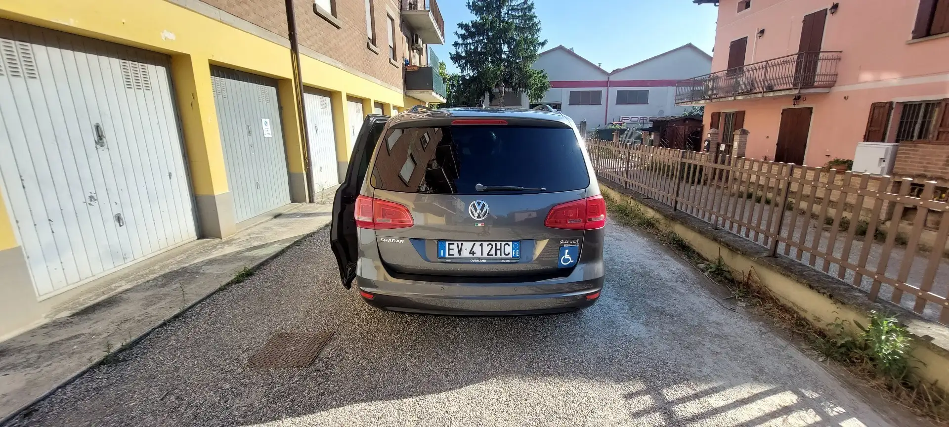 Volkswagen Sharan 2.0 tdi Comfortline Grigio - 2