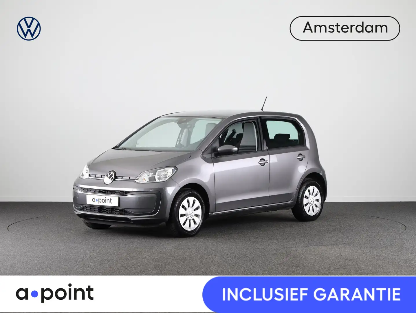 Volkswagen up! 1.0 65 pk | Verlengde garantie | Navigatie via App Grijs - 1