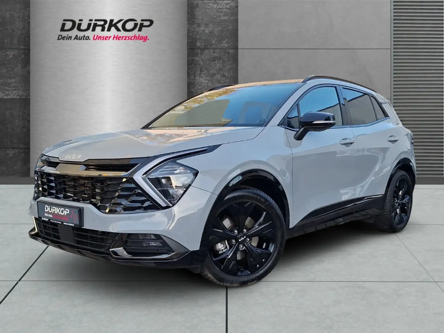 Kia Sportage NIGHTLINE Leder Panodach Allwetterreifen Navi Digi Grau - 1