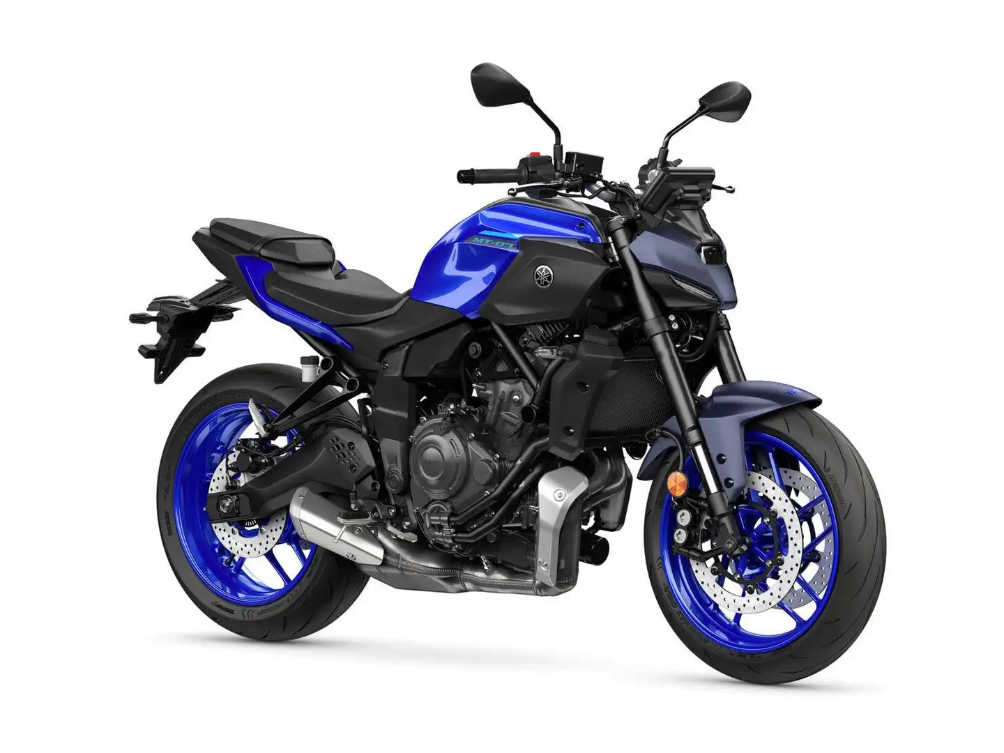 Yamaha MT-07 Bleu - 1