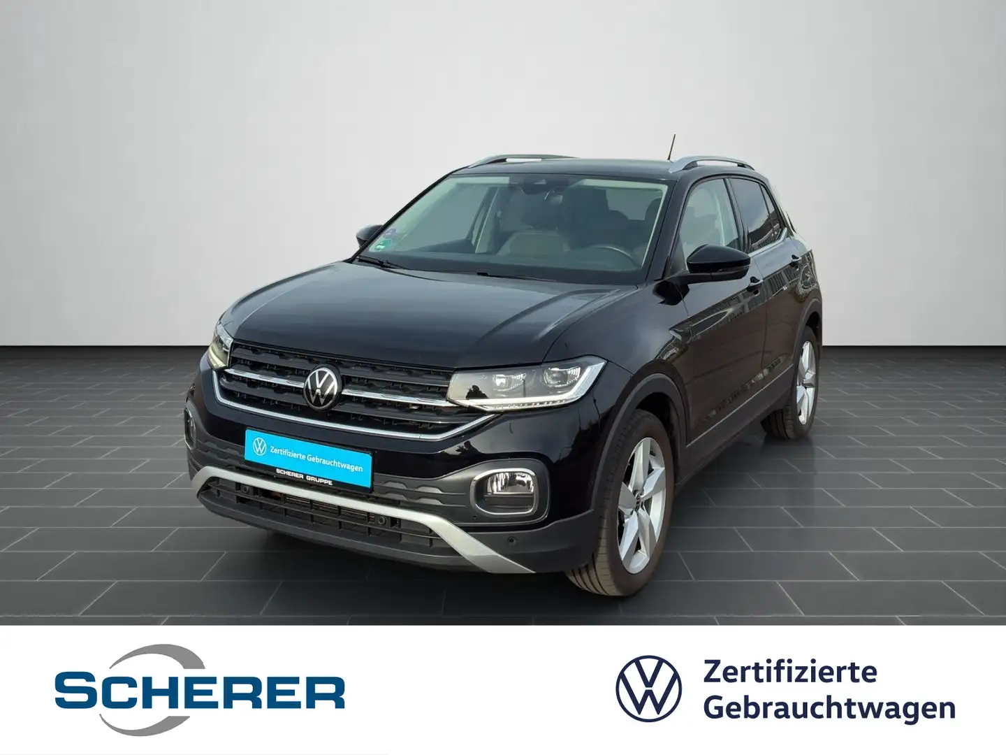 Volkswagen T-Cross STYLE 1.5 TSI DSG NAVI LED IQ.DRIVE REAR Schwarz - 1