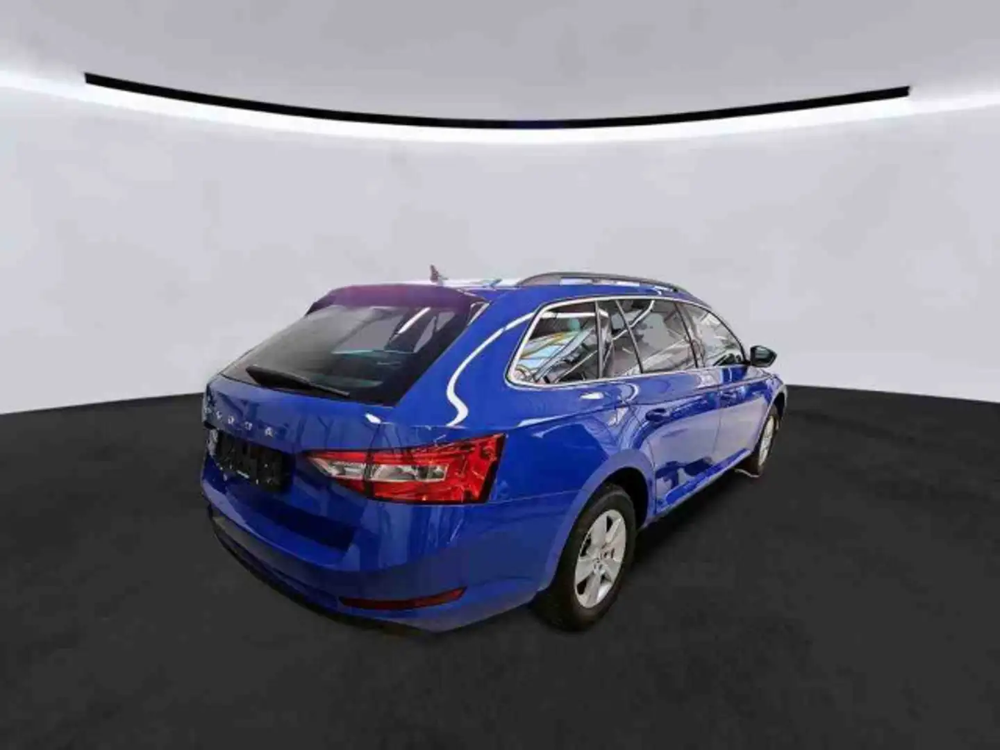 Skoda Superb Combi Ambition 1.5TSI DSG LED Nav PDC AHK Blau - 2