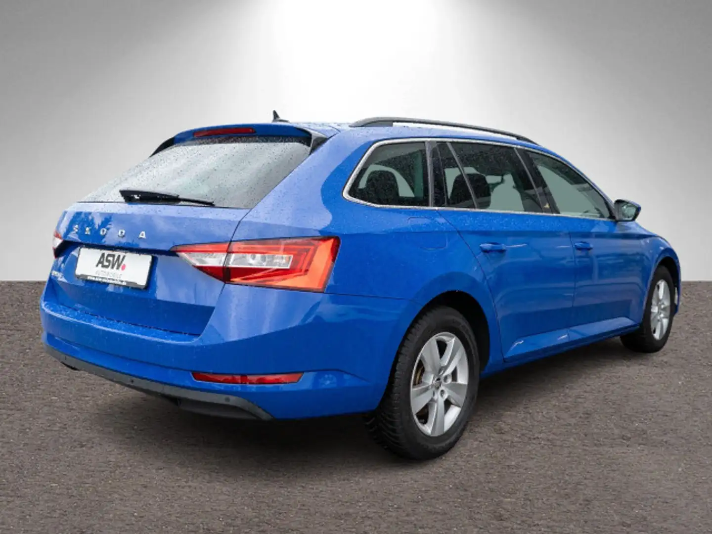 Skoda Superb Combi Ambition 1.5TSI DSG LED Nav PDC AHK Bleu - 2