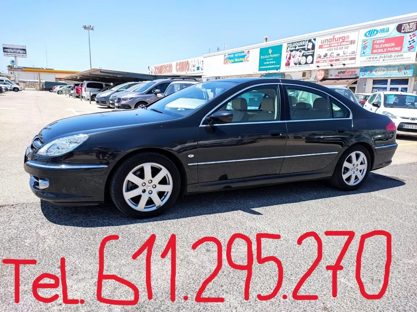 Peugeot 607 3.0 V6 Pack Ebano Aut. Zwart - 2
