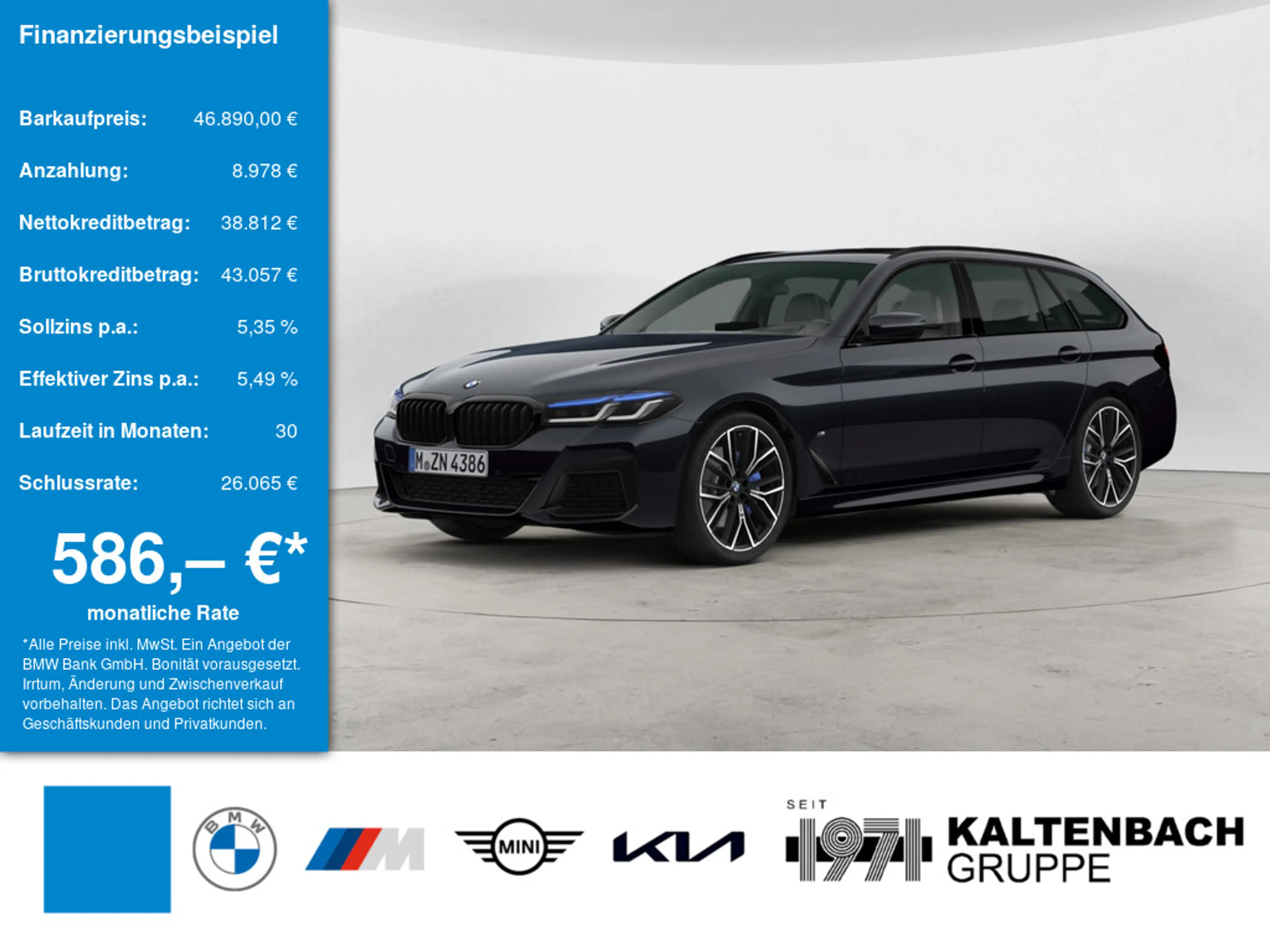 BMW 540 d Touring xDrive M-Sport Pro FACEL. PANO