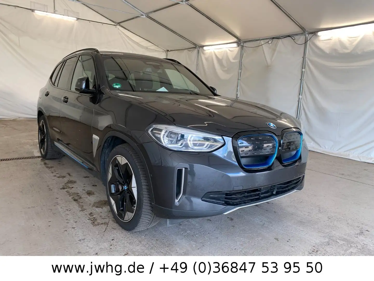 BMW iX3 ImpressiveDRIVING ASS+/LED+/PANO/360°KAM/AK Gris - 2