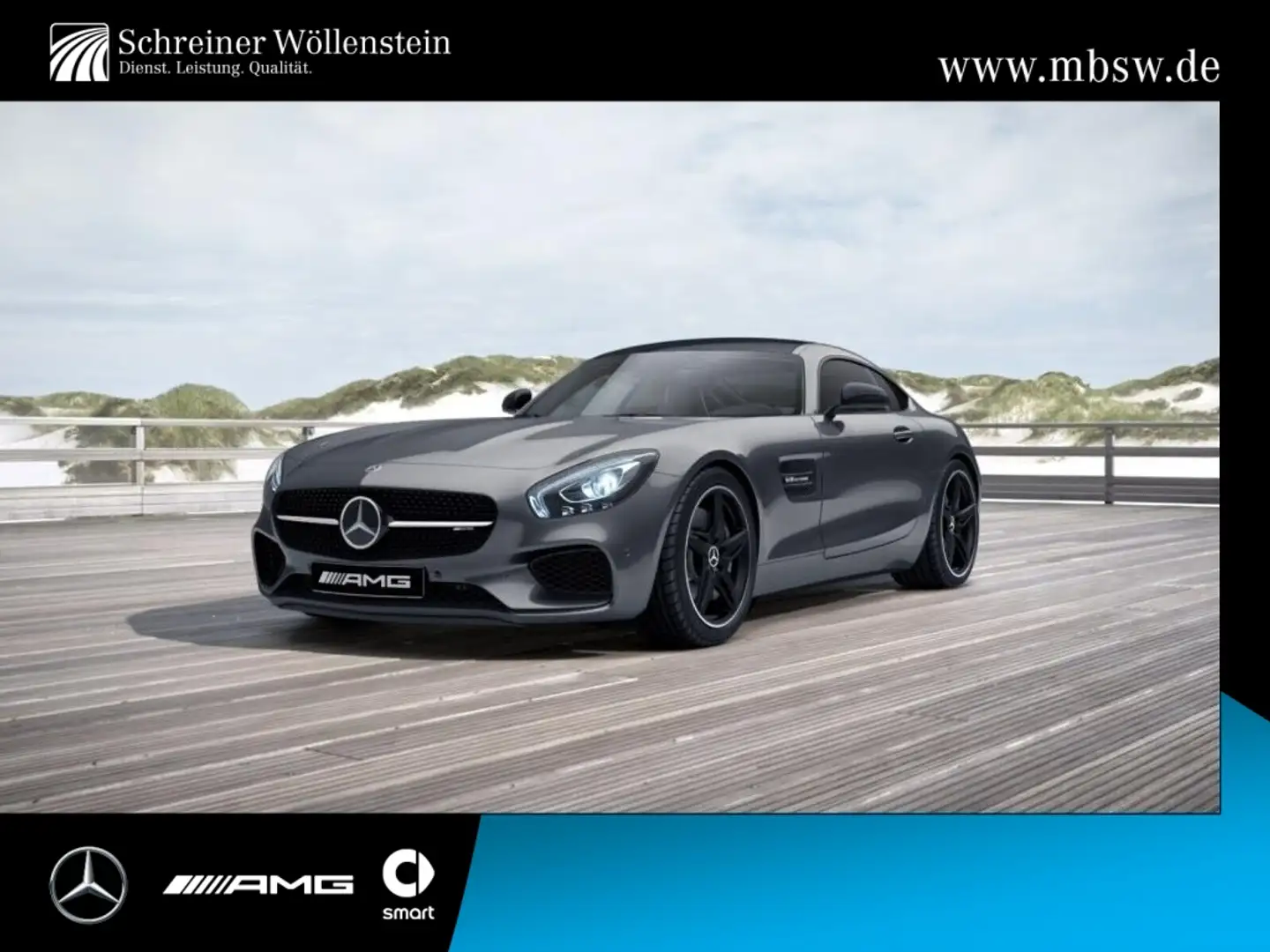 Mercedes-Benz AMG GT PerfSitz+AGA*Night*Burm*Pano*FAP*COM*DAB Grau - 1