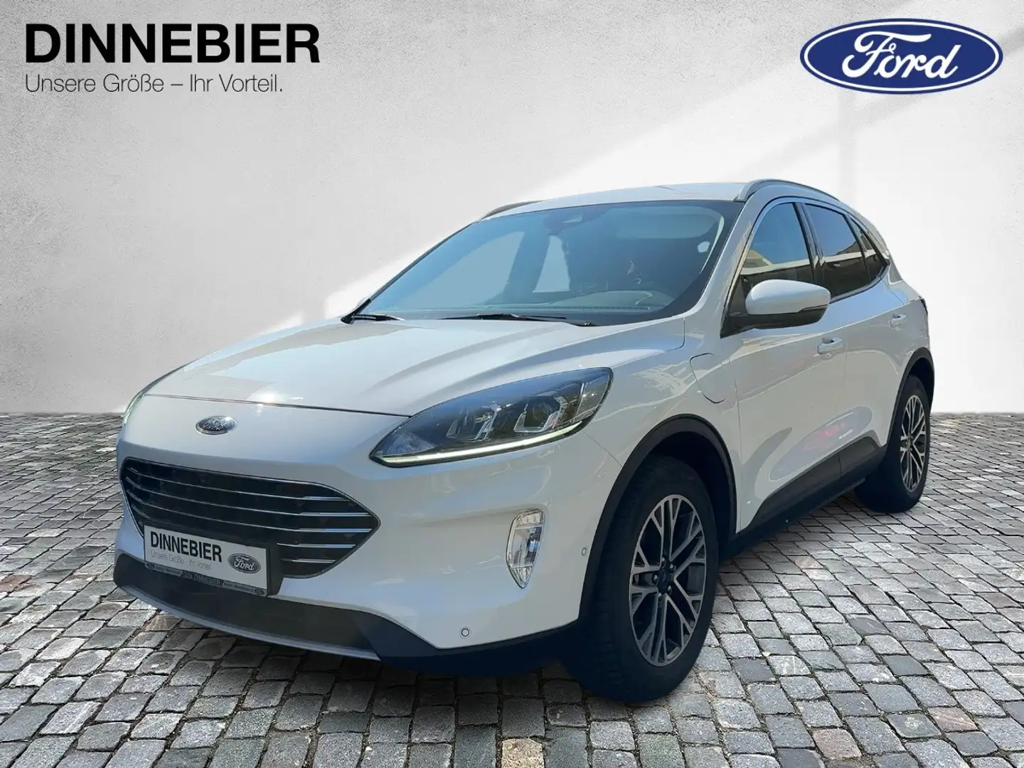 Ford Kuga Titanium Navi+Kamera+Winterpaket+Klima Weiß - 2