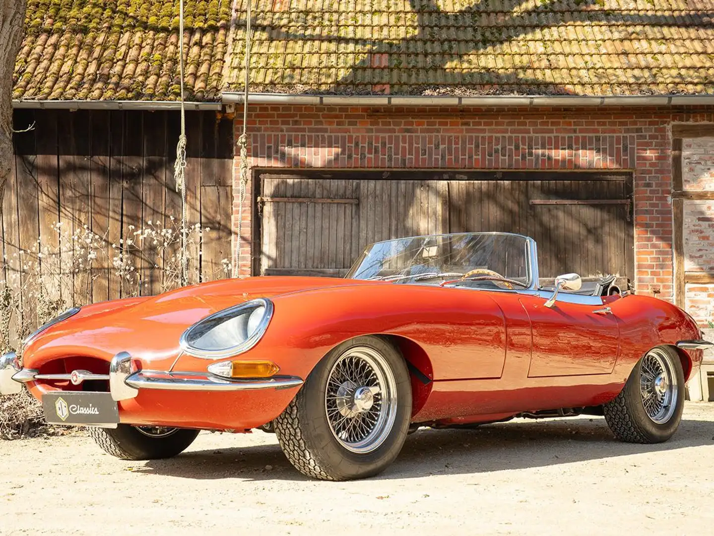 Jaguar E-Type E-Type - Vollständig restaurierter Zustand! Червоний - 2