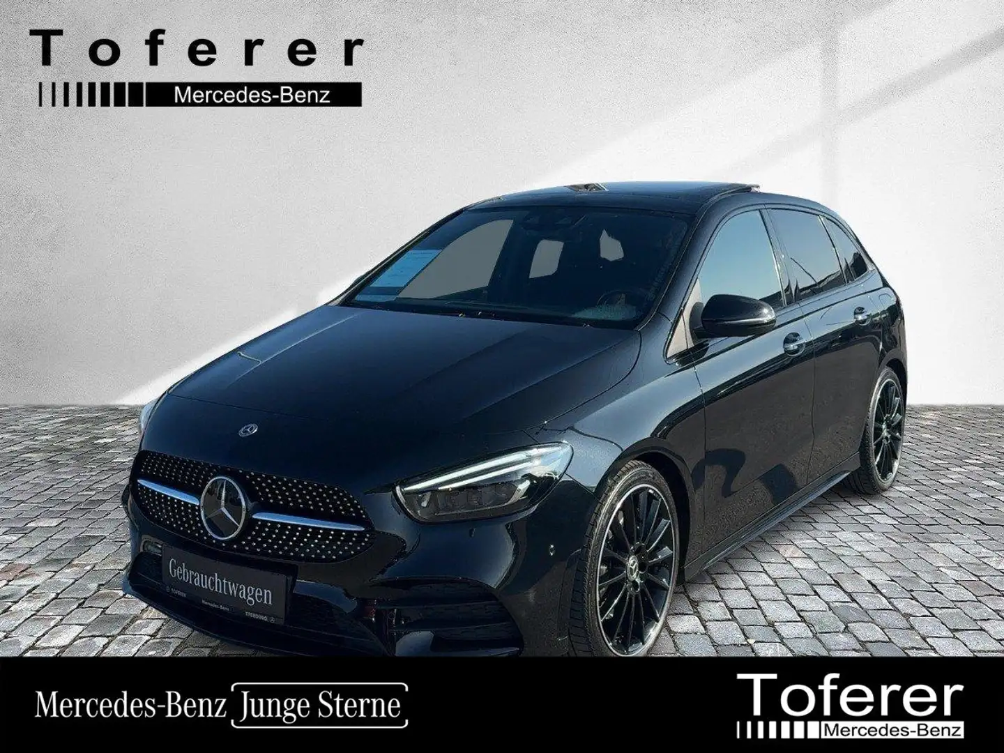 Mercedes-Benz B 220 d AMG Line Distr KeyGo PTS Shz Ambi FAP Schwarz - 1