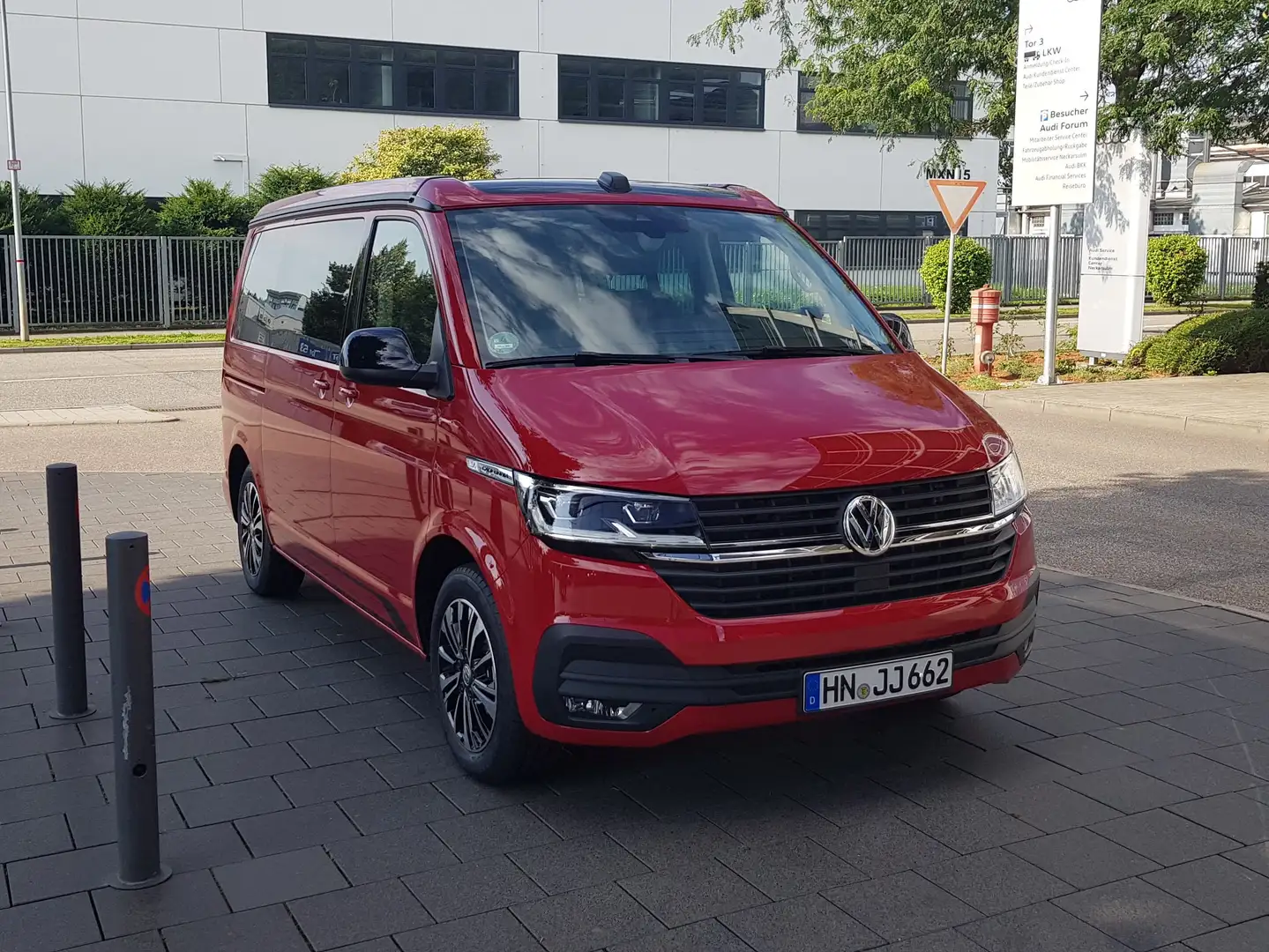 Volkswagen T6.1 California California T6.1 DSG Ocean Edition Piros - 2