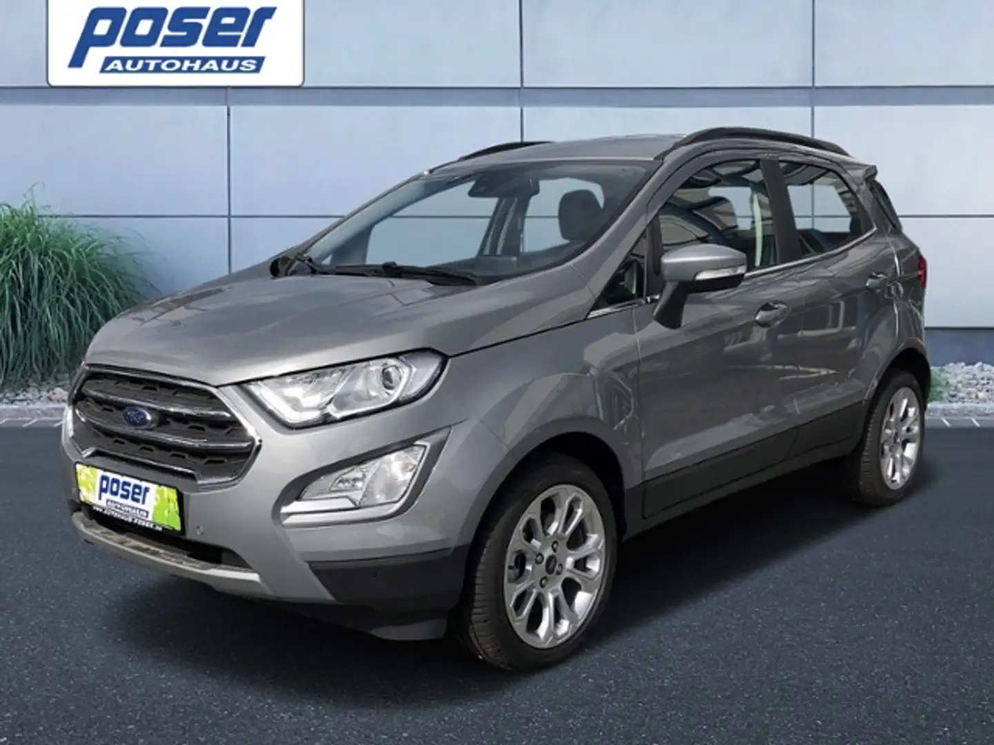 Ford EcoSport Titanium 1.0 EcoBoost NAVI LED RFK Silber - 2