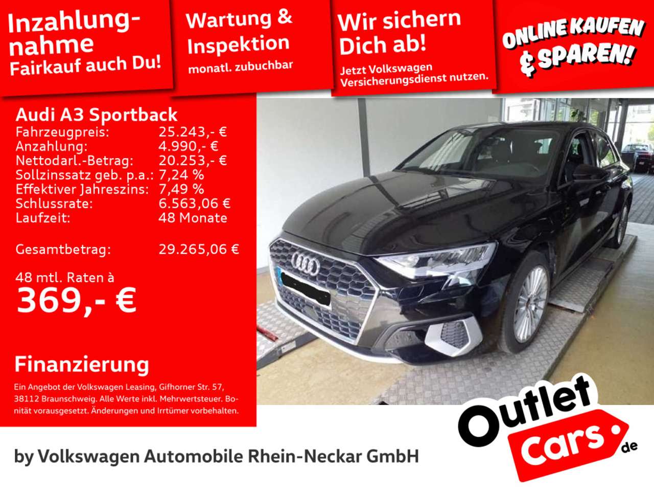 Audi A3 2022 — 40 TFSIe advanced Pano Kamera uvm