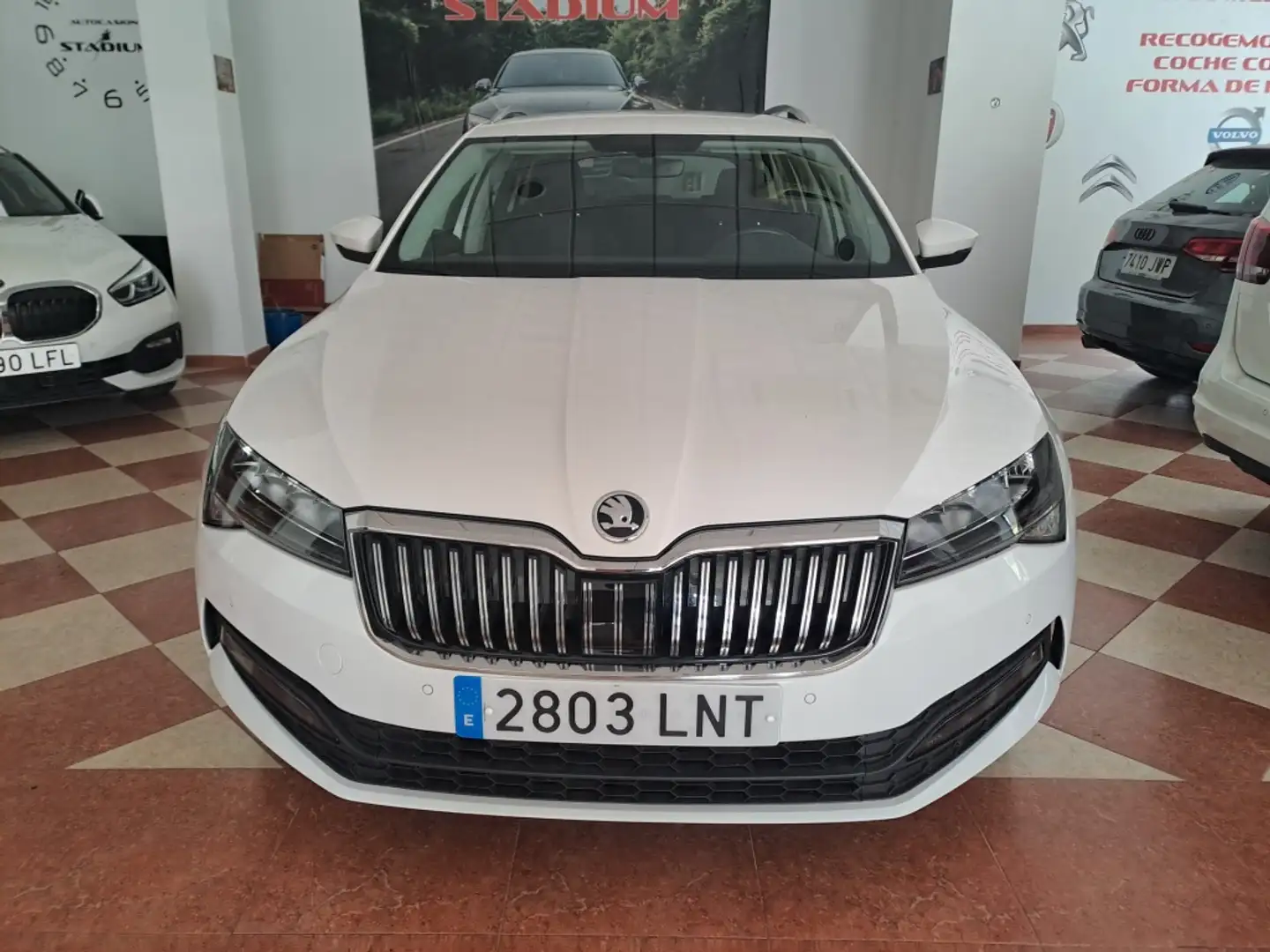 Skoda Superb Combi 2.0TDI AdBlue Ambition 110kW Blanco - 1