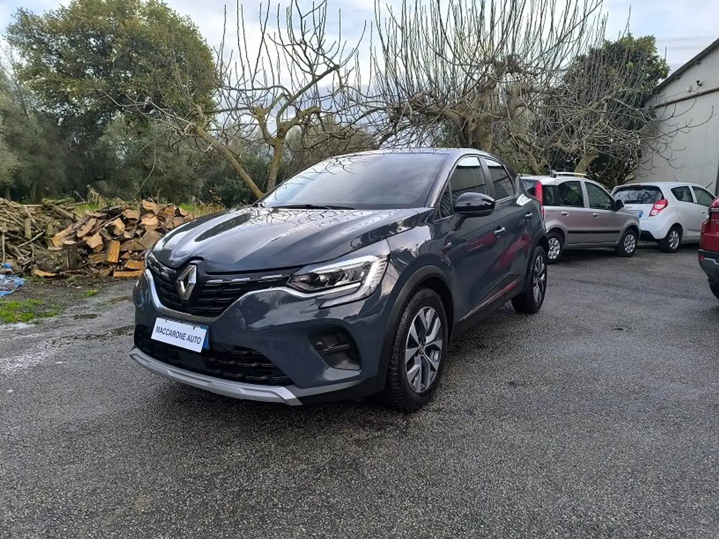Renault Captur TCE 12v 100 CV GPL ZEN Blauw - 1