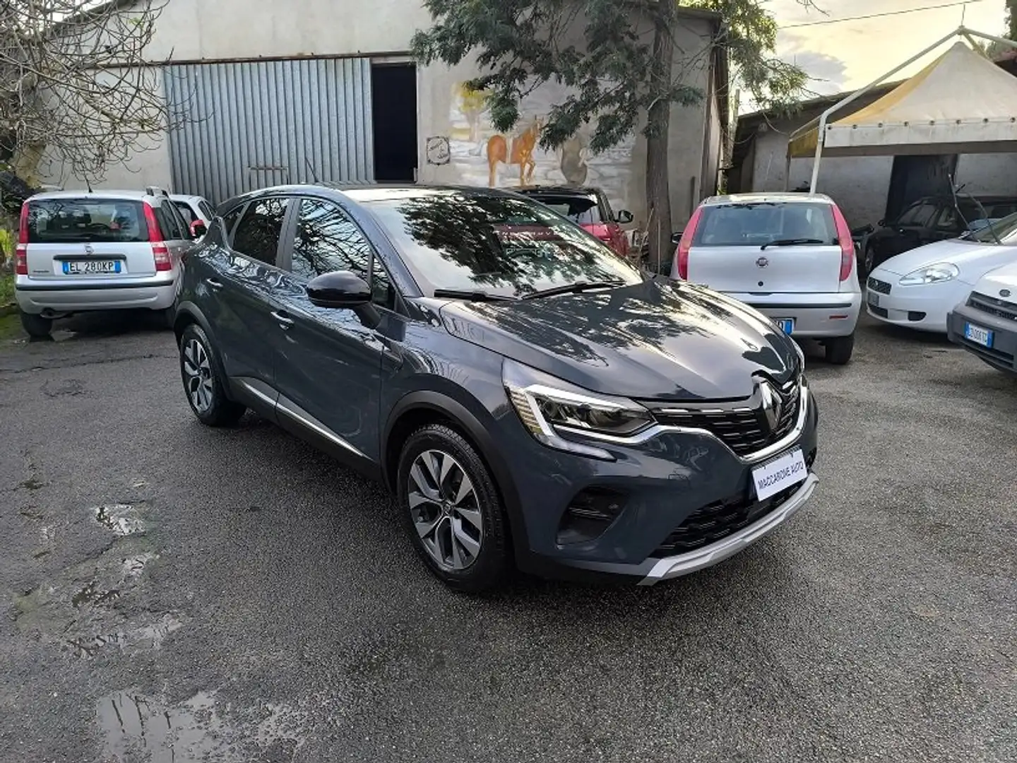 Renault Captur TCE 12v 100 CV GPL ZEN Blauw - 2