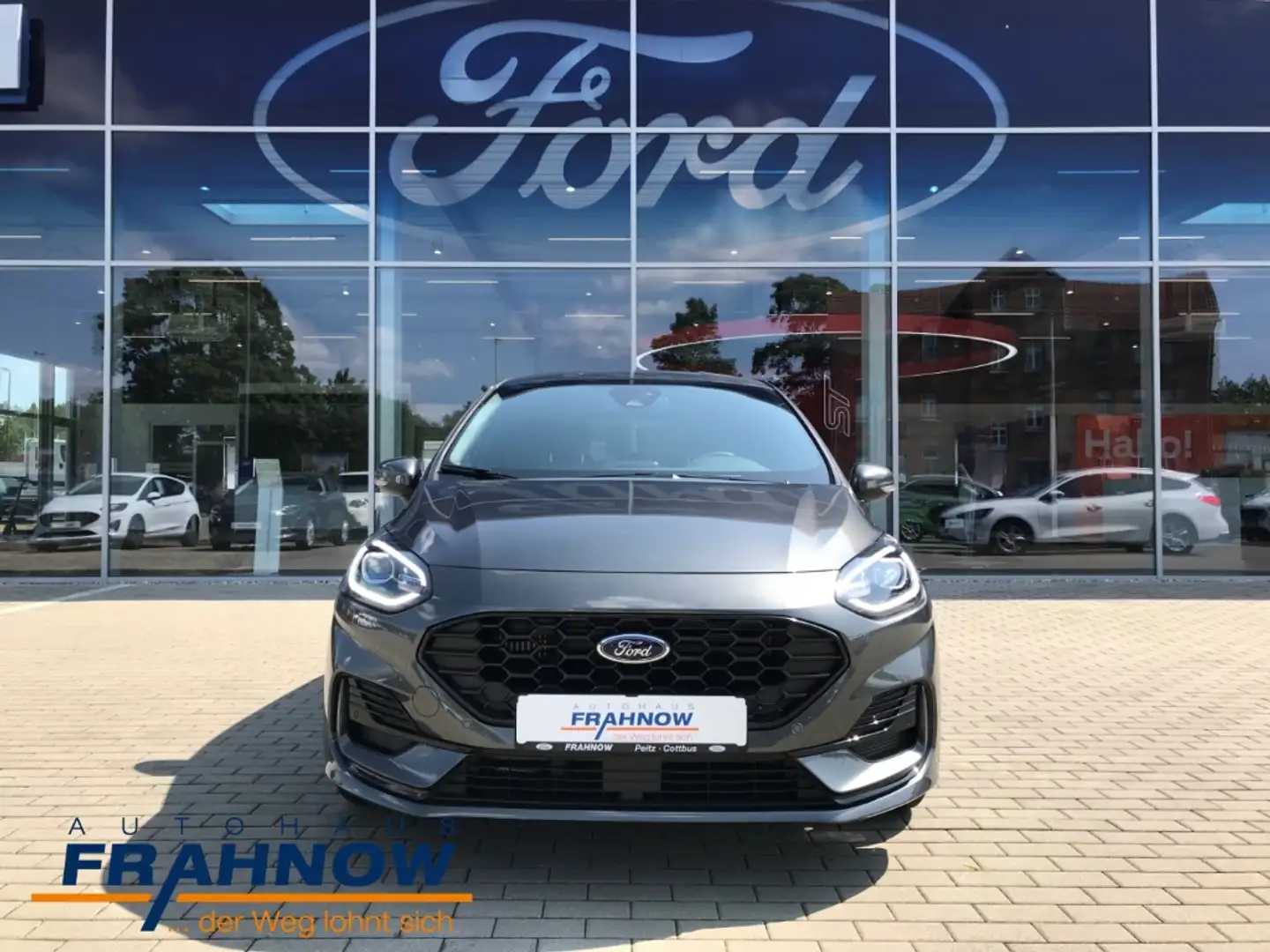 Ford Fiesta 1.0 EcoBoost MHEV ST-Line X MATRIX-LED ACC NAVI PD Grau - 2