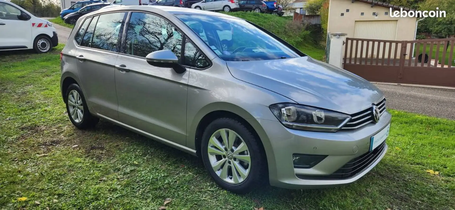 Volkswagen Golf Sportsvan 1.4 TSI 125 cv Confortline %2B Régulateur Adaptatif & 1ère Main Chaine di... Bleu - 2