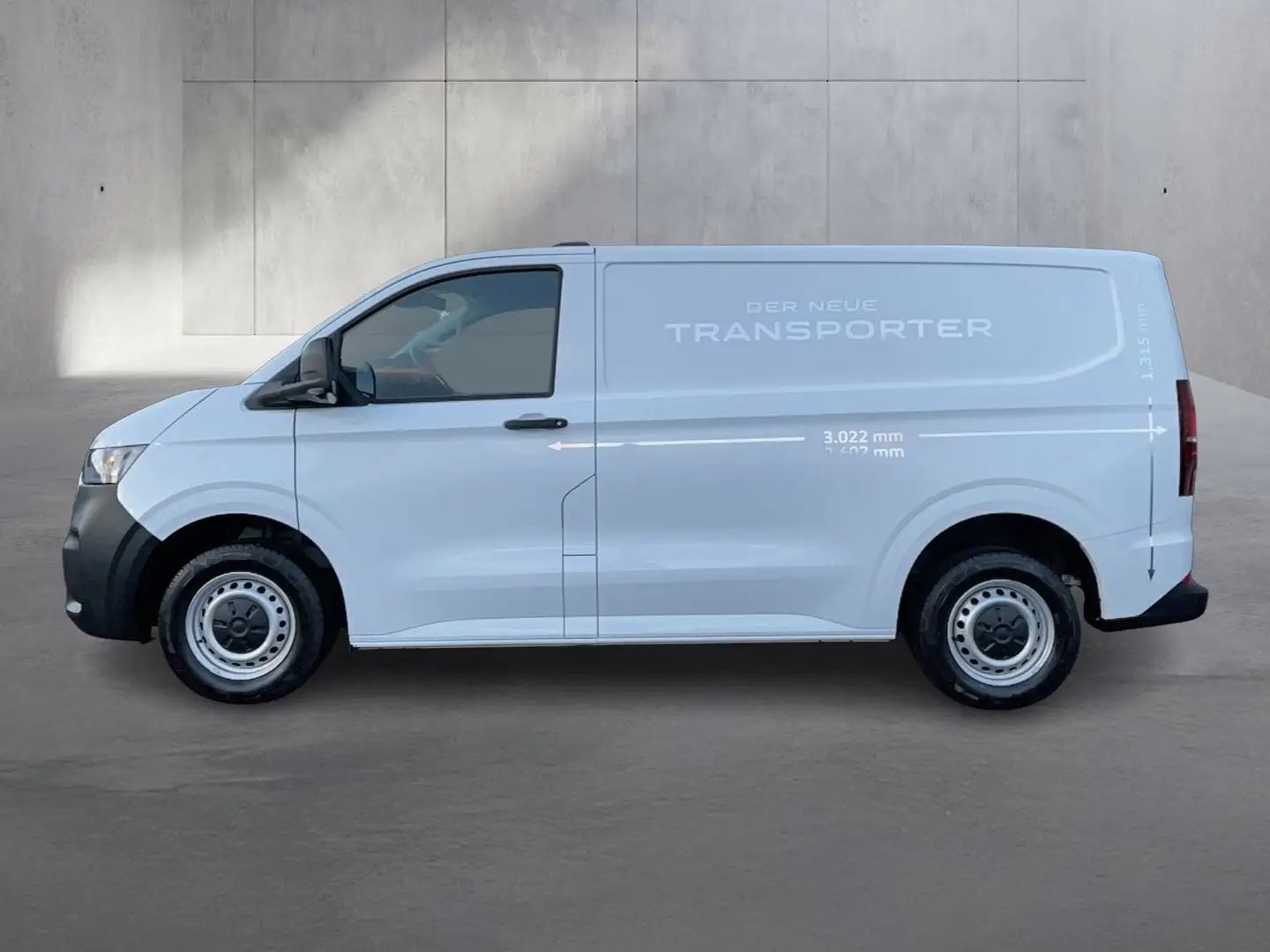 Volkswagen T7 Transporter VW Transporter T7 Kastenwagen TDI Weiß - 2