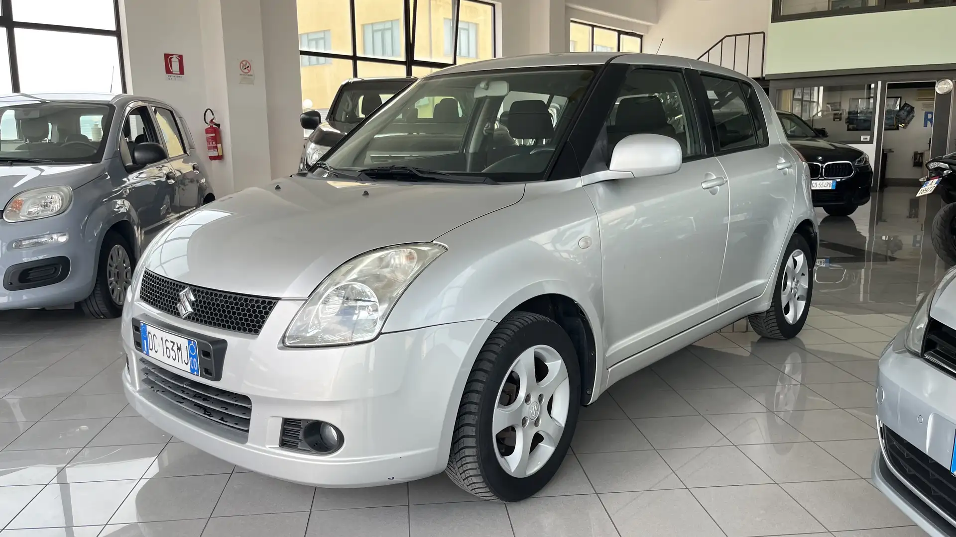 Suzuki Swift Swift IV 2005 5p 1.3 16v GL 4x4 Ok NeoPatentati Argento - 1