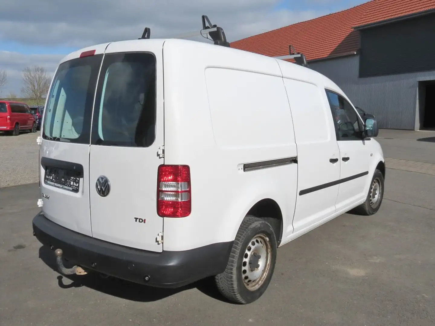 Volkswagen Caddy Kasten/Kombi Maxi EcoProfi Klima PDC Weiß - 2