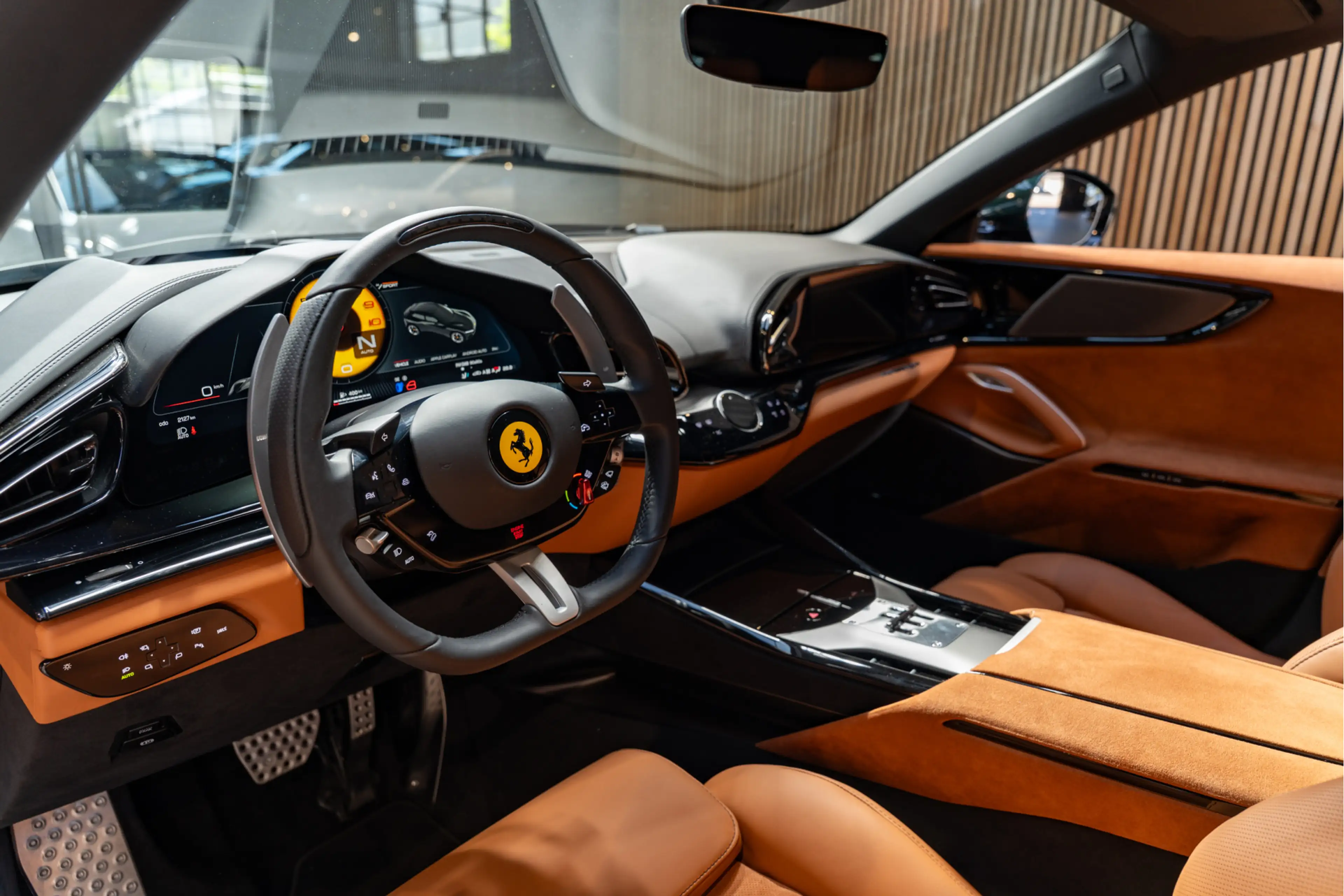 Ferrari Purosangue Full Carbon Airbrushed Shields Alcantara 6.5 V12 V — photo 5