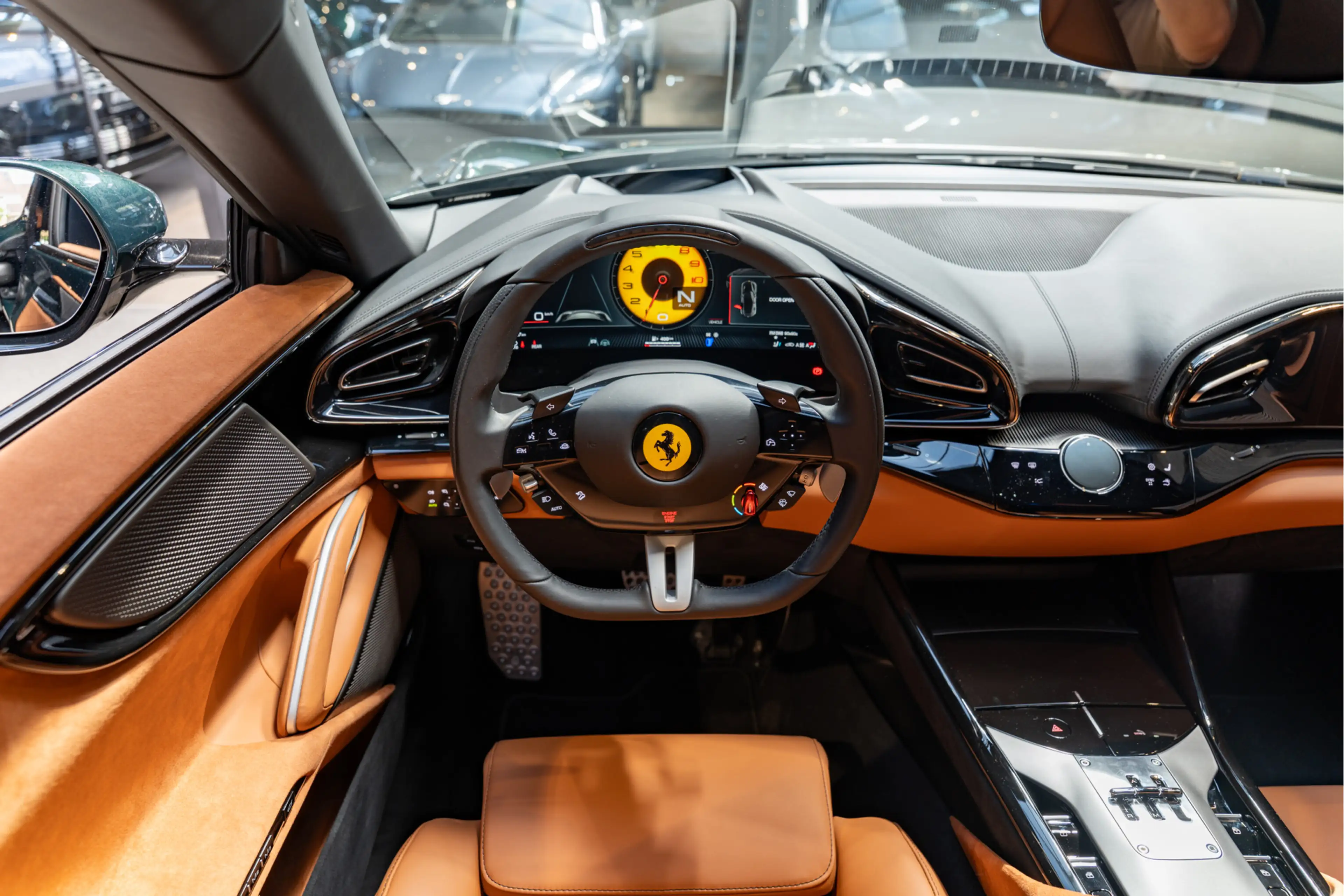 Ferrari Purosangue Full Carbon Airbrushed Shields Alcantara 6.5 V12 V — photo 6