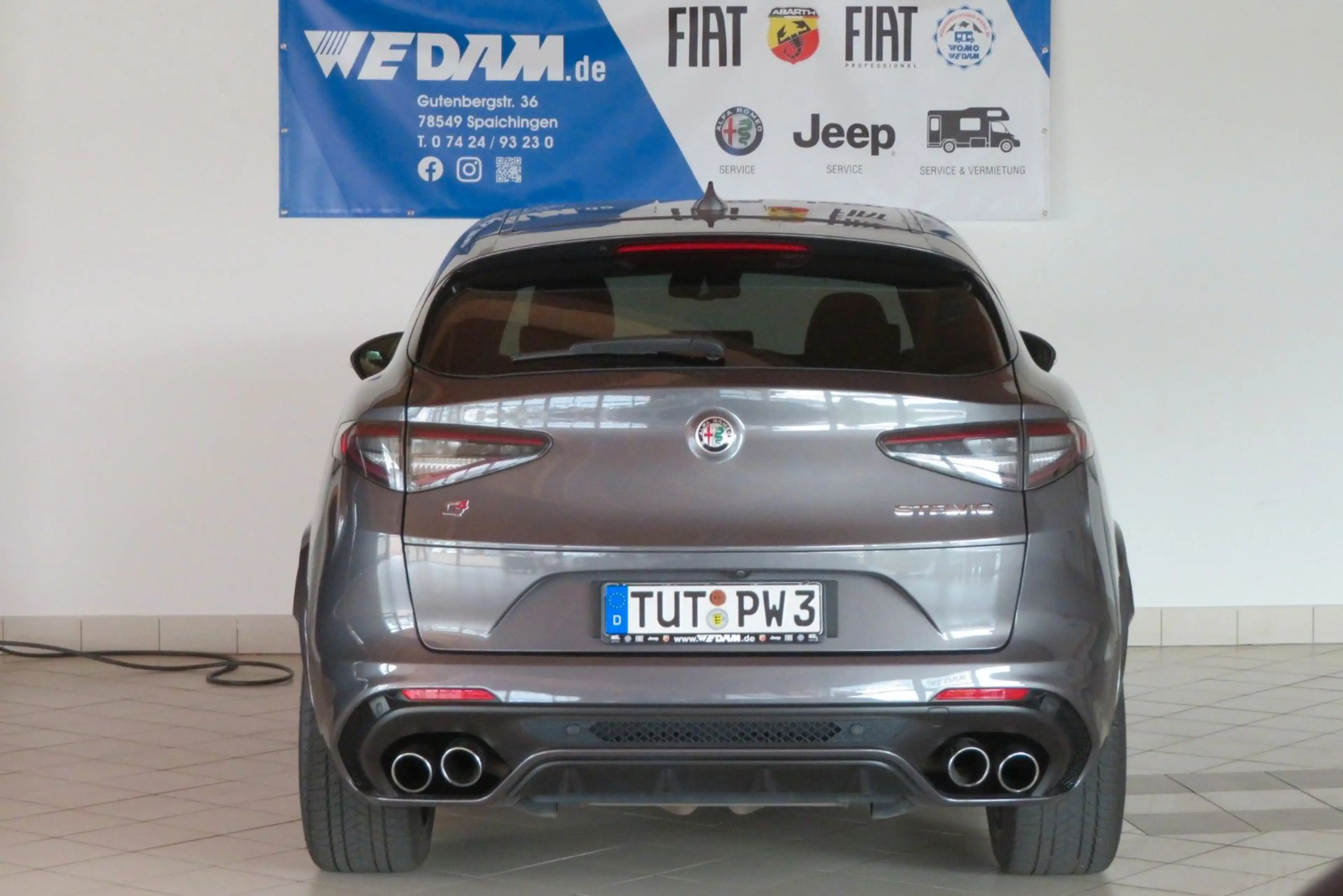 Alfa Romeo Stelvio Quadrifoglio Q4 2.9 Bi-Turbo 510PS — photo 3