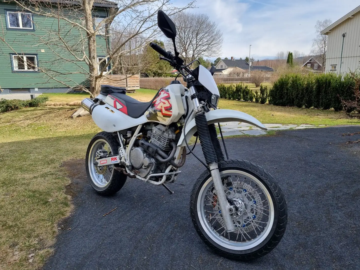 Honda XR 600 R Blanc - 2