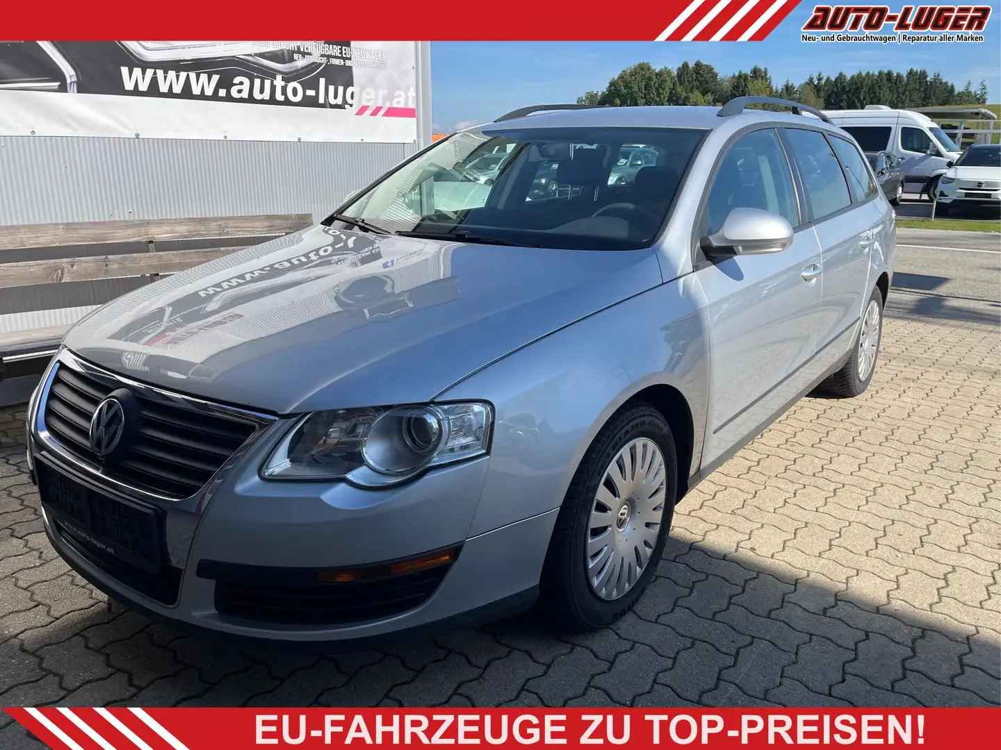 Volkswagen Passat Variant Trendline 2,0 TDI Pickerl bis 06.2026 +4 Monate... Silber - 1