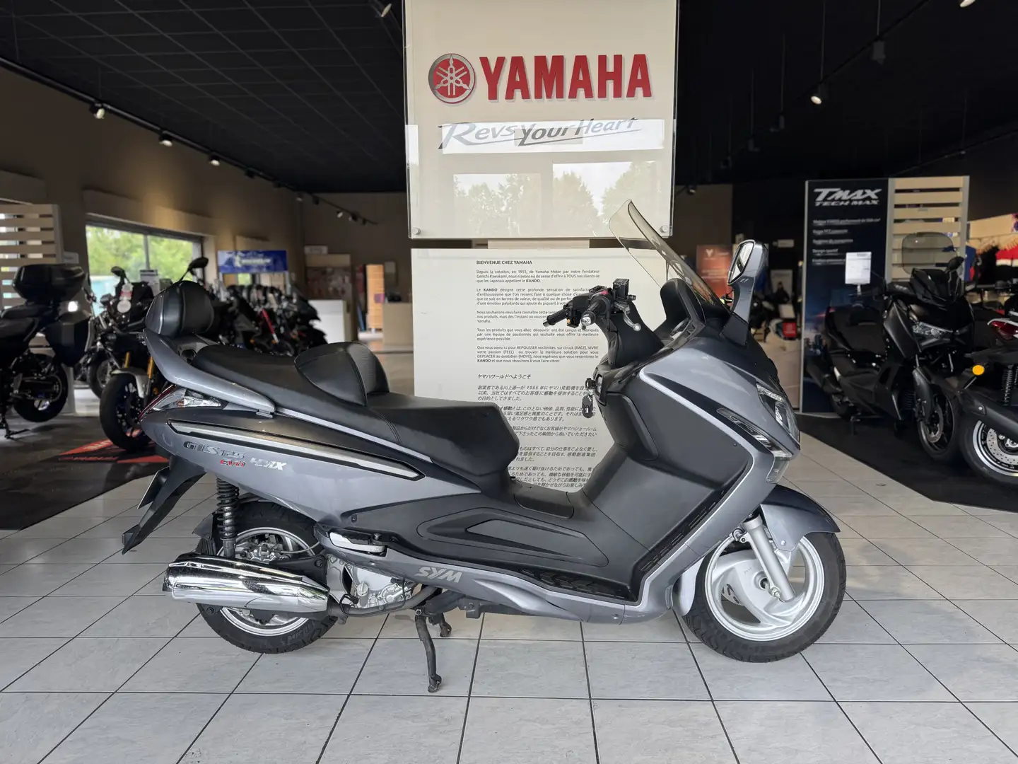 SYM GTS 125 Argent - 1