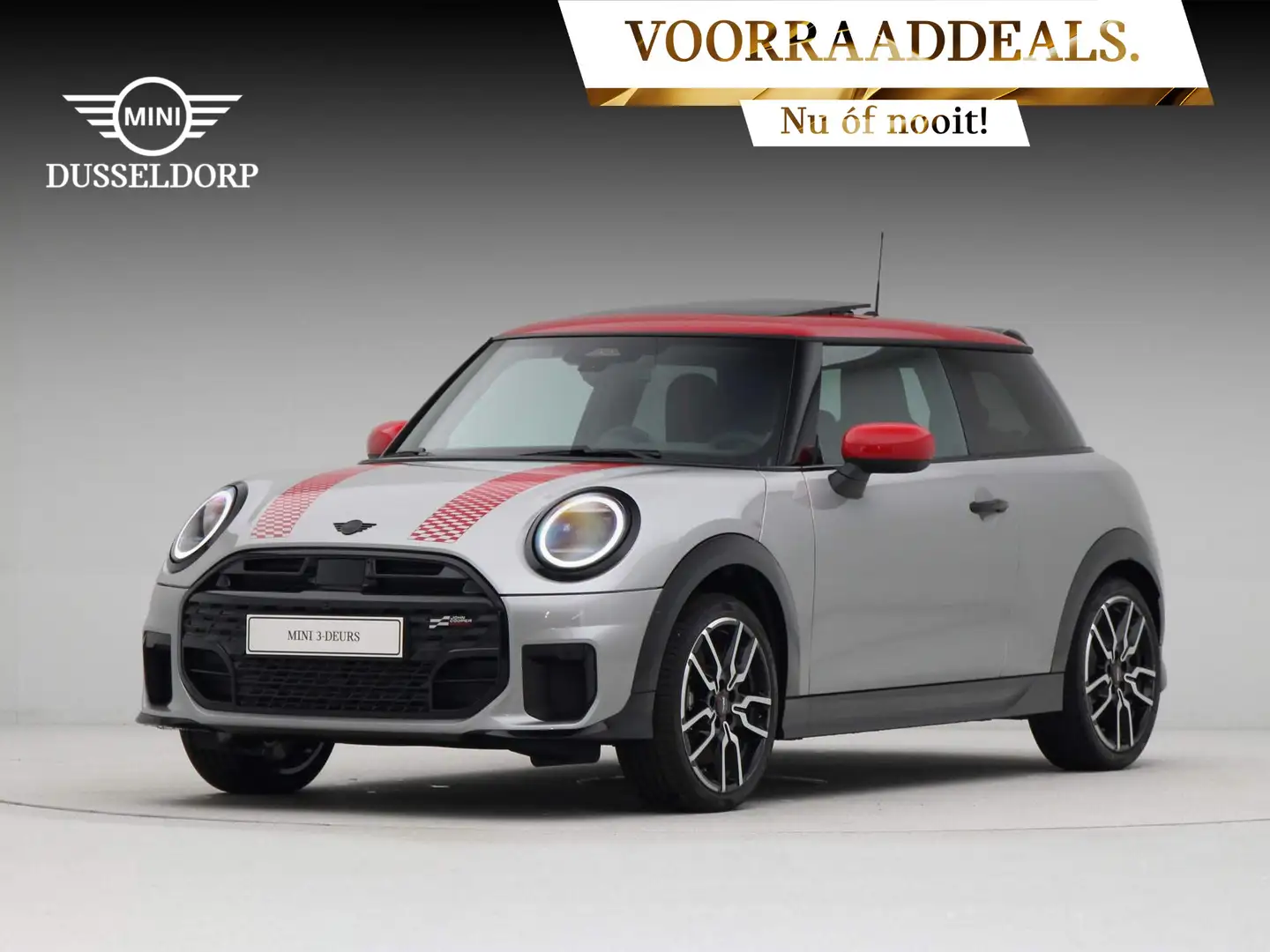MINI Cooper S John Cooper Works Pakket XL PRIVATE LEASE EUR 700, Gris - 1