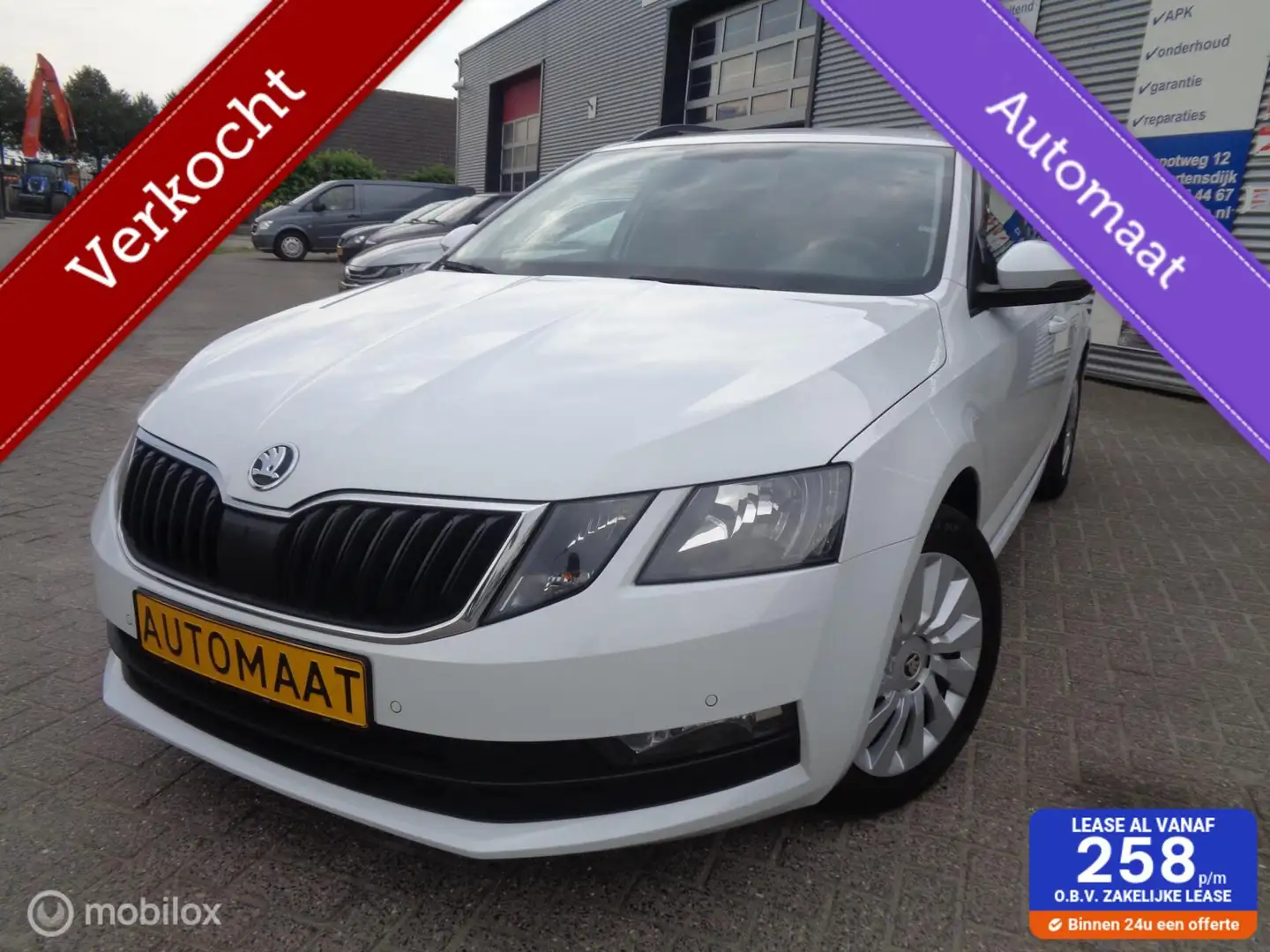 Skoda Octavia Combi 1.0 TSI Greentech Ambition/Automaat/Airco/Cr Blanco - 1
