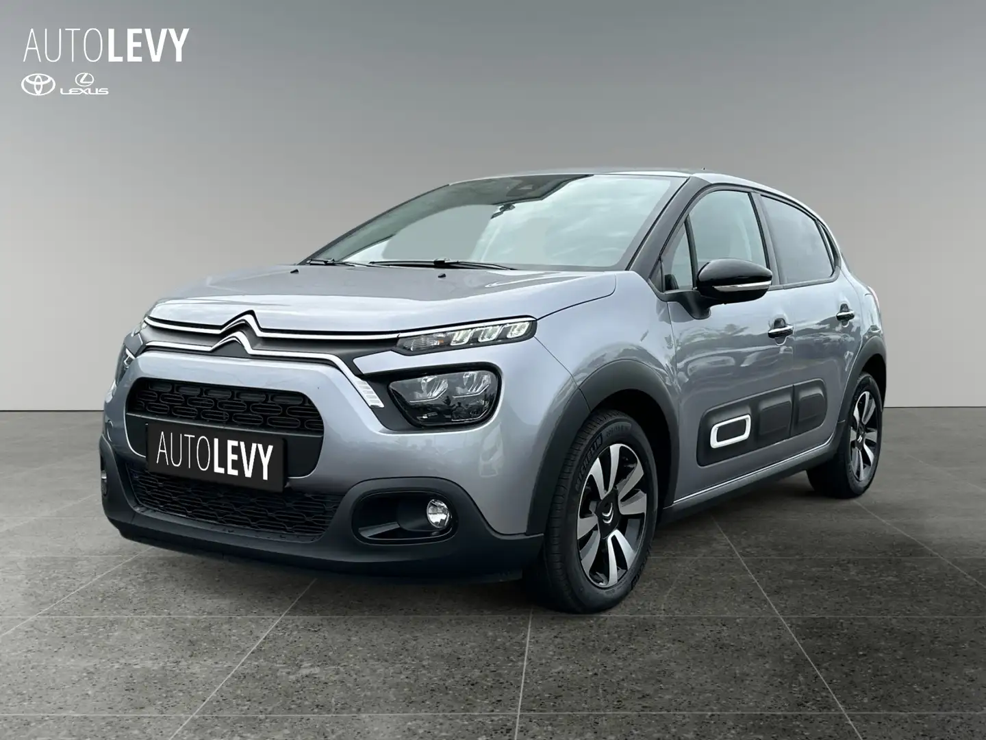 Citroen C3 PureTech 110CH S&S Max *LED*KEYLESS*RFK*NAVI* Silber - 2