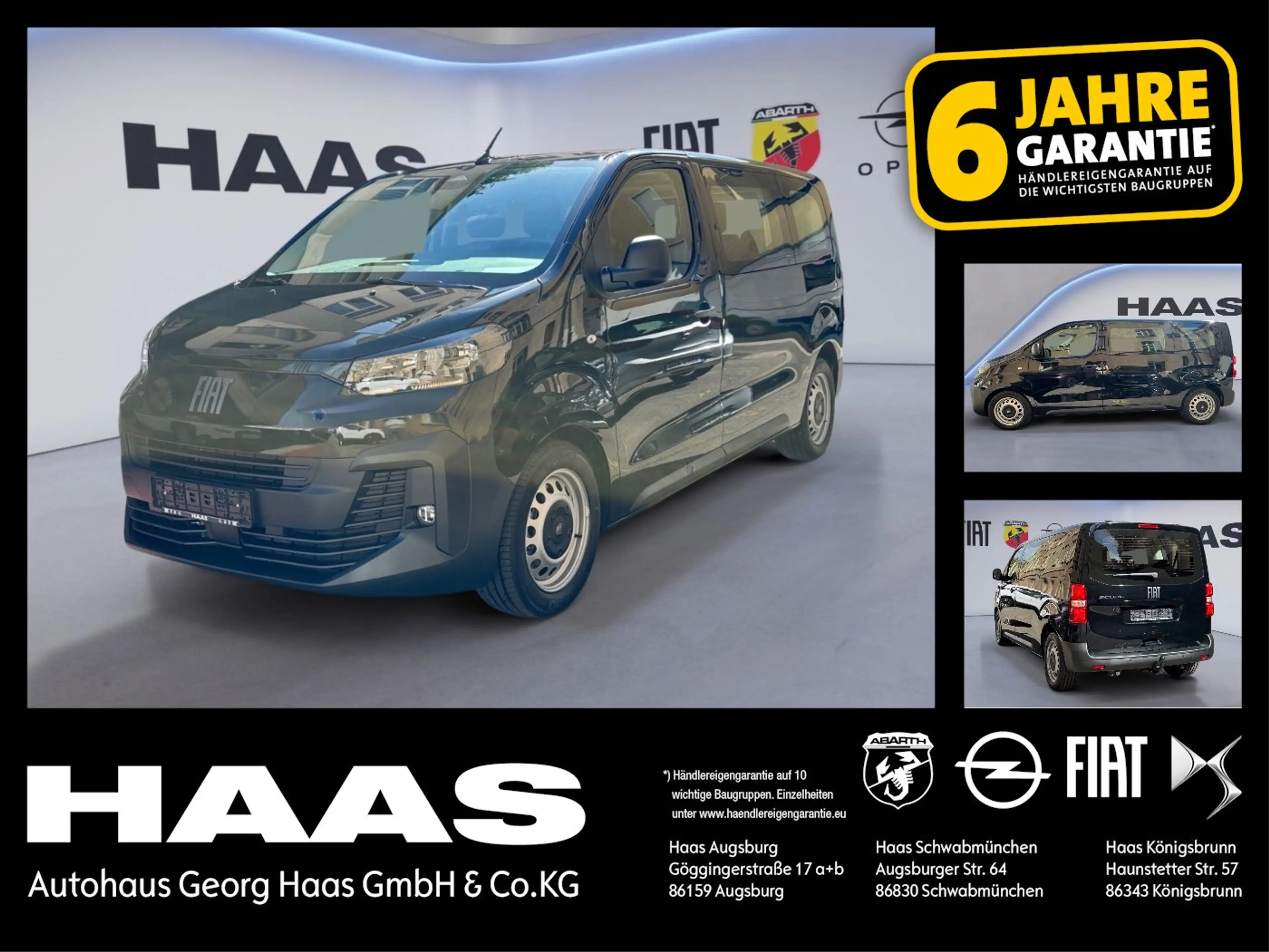 Fiat Scudo 2.2 180 PS Diesel AT8 Sofort verfügbar