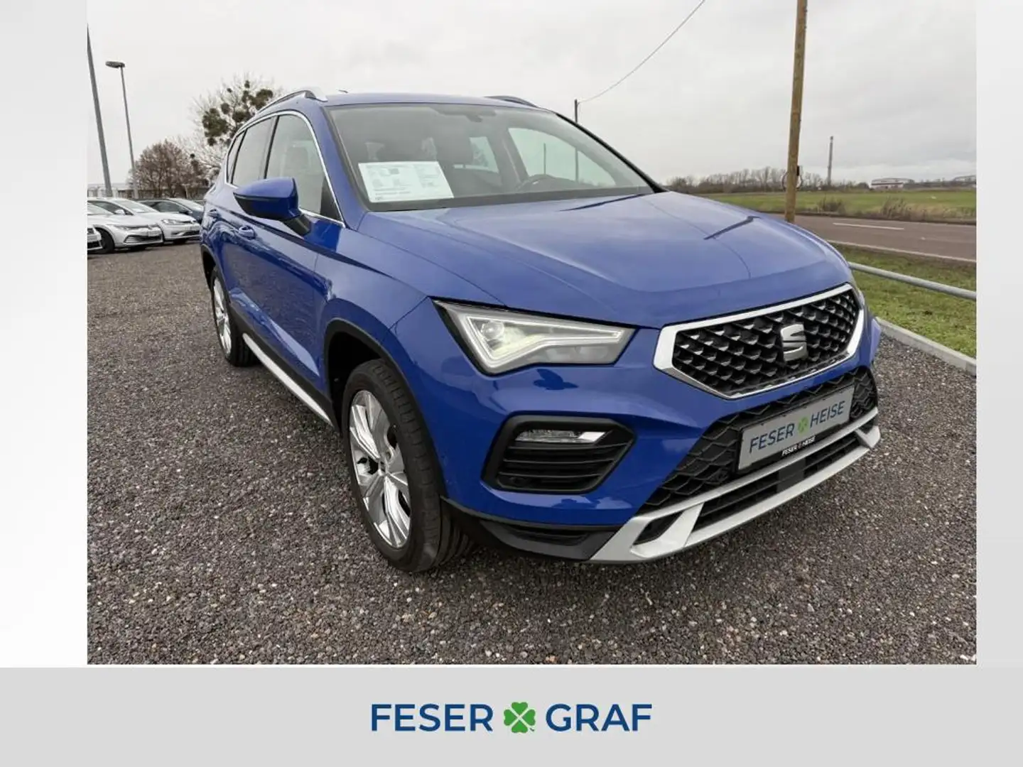 SEAT Ateca 2.0 TDI Xperience AHK*RearView*Voll-LED*Navi*Sthzg Blau - 1