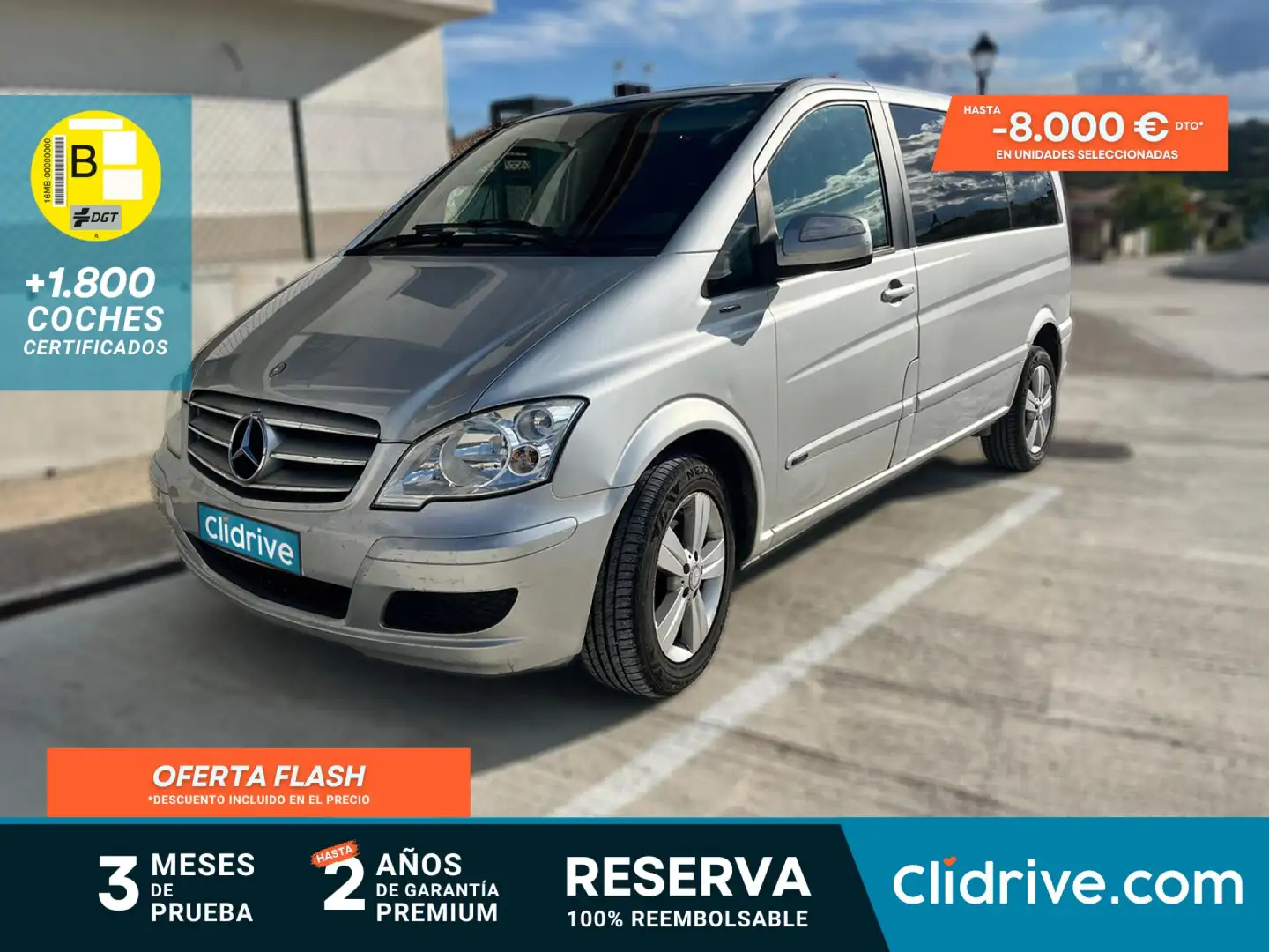 Mercedes-Benz Viano 2.0 CDI Fun Compacta Šedá - 1