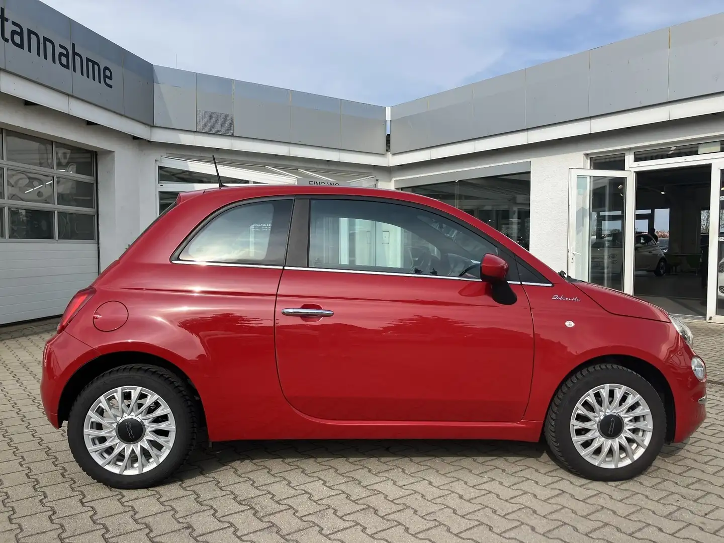Fiat 500 1.0 GSE DolceVita Klima - Allwetter Rot - 2
