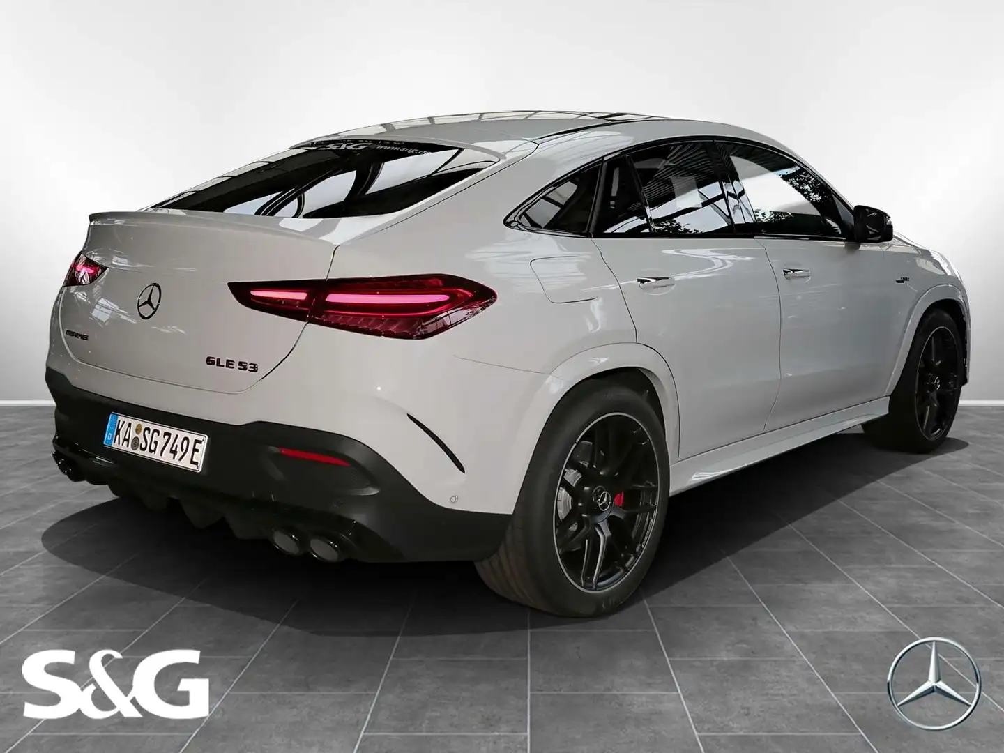 Mercedes-Benz GLE 53 AMG HYBRID 4M+ Coupe MBUX+360°+M-LED+AHK Fehér - 2