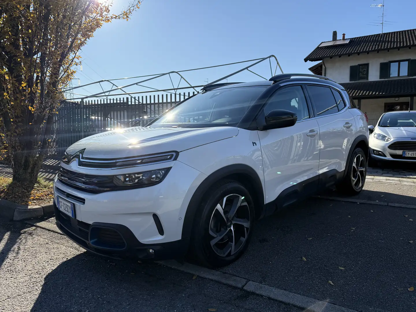Citroen C5 Aircross 1.6 hybrid phev Shine Full 225 e-eat8 Blanc - 2