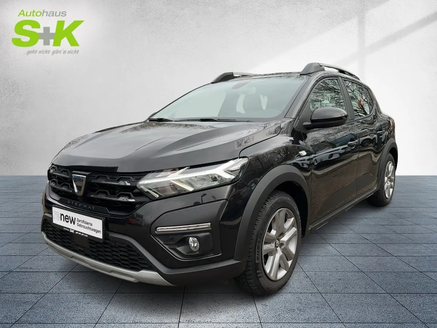 Dacia Sandero Stepway Comfort TCe 100 ECO-G *NAVI*CAM* Schwarz - 1