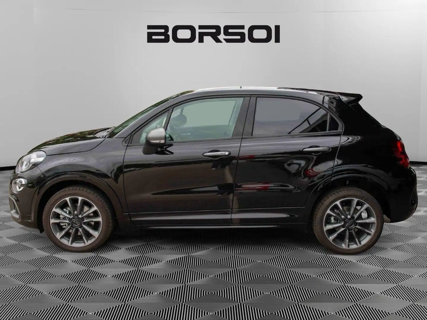 Fiat 500X 1.5 T4 Hybrid 130 CV DCT Sport Zwart - 2