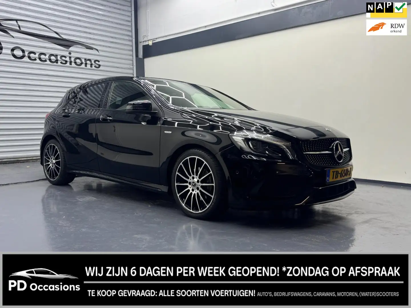 Mercedes-Benz A 160 AMG Sport Edition - Trekhaak - Clima - Navi - Carp Zwart - 1