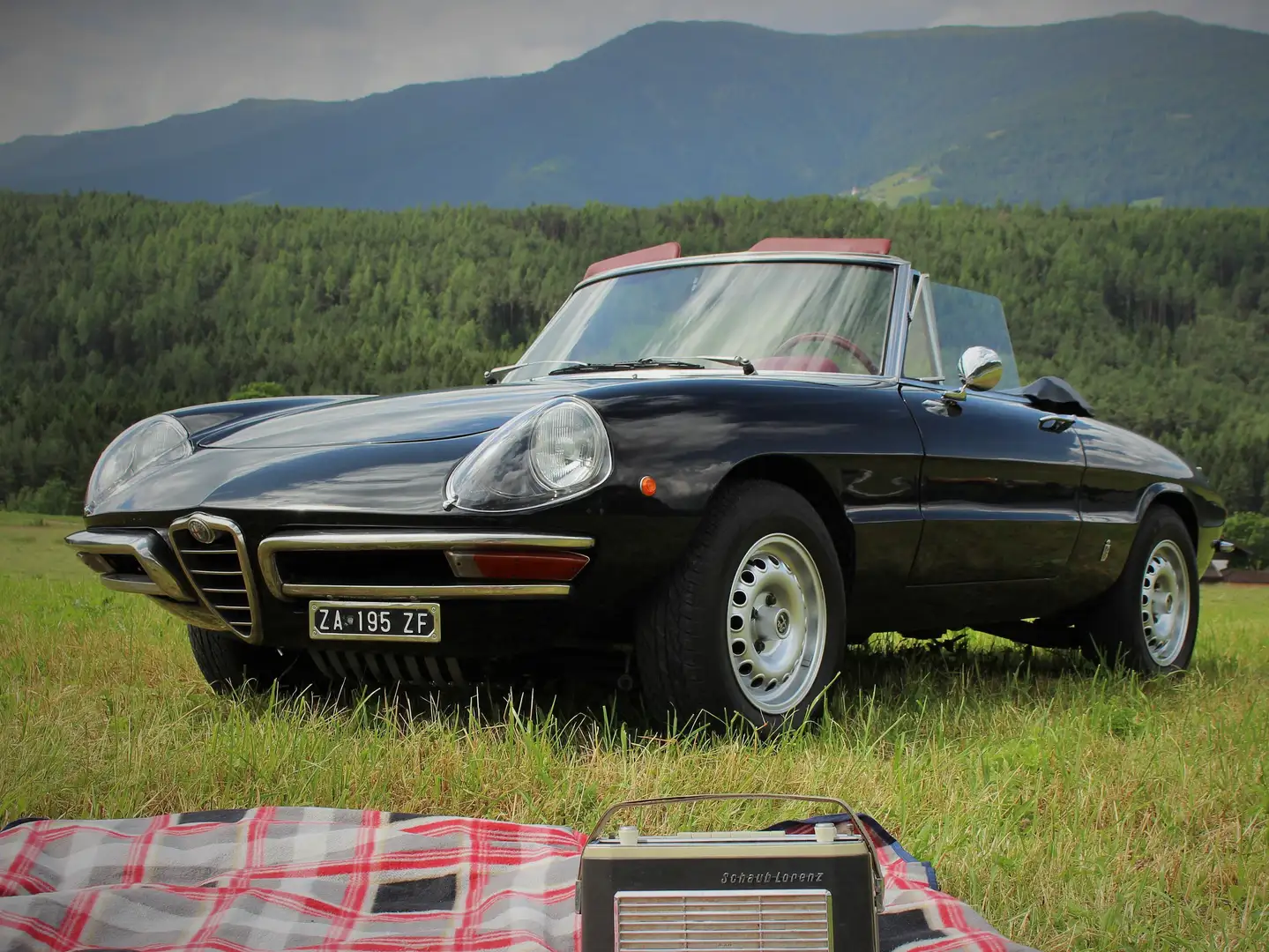 Alfa Romeo Spider Osso di seppia Schwarz - 1