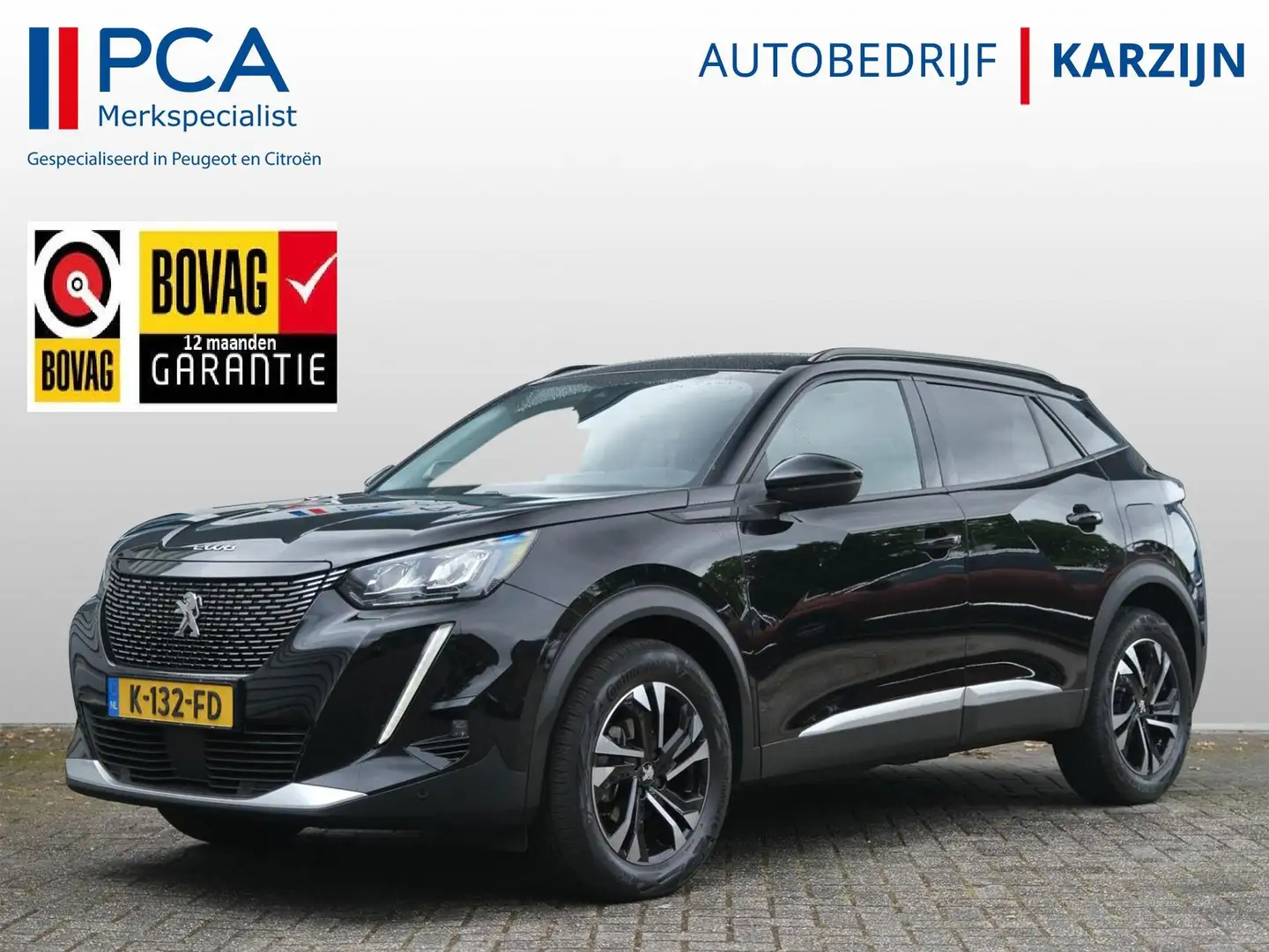 Peugeot 2008 1.2 PureTech Allure Schwarz - 1